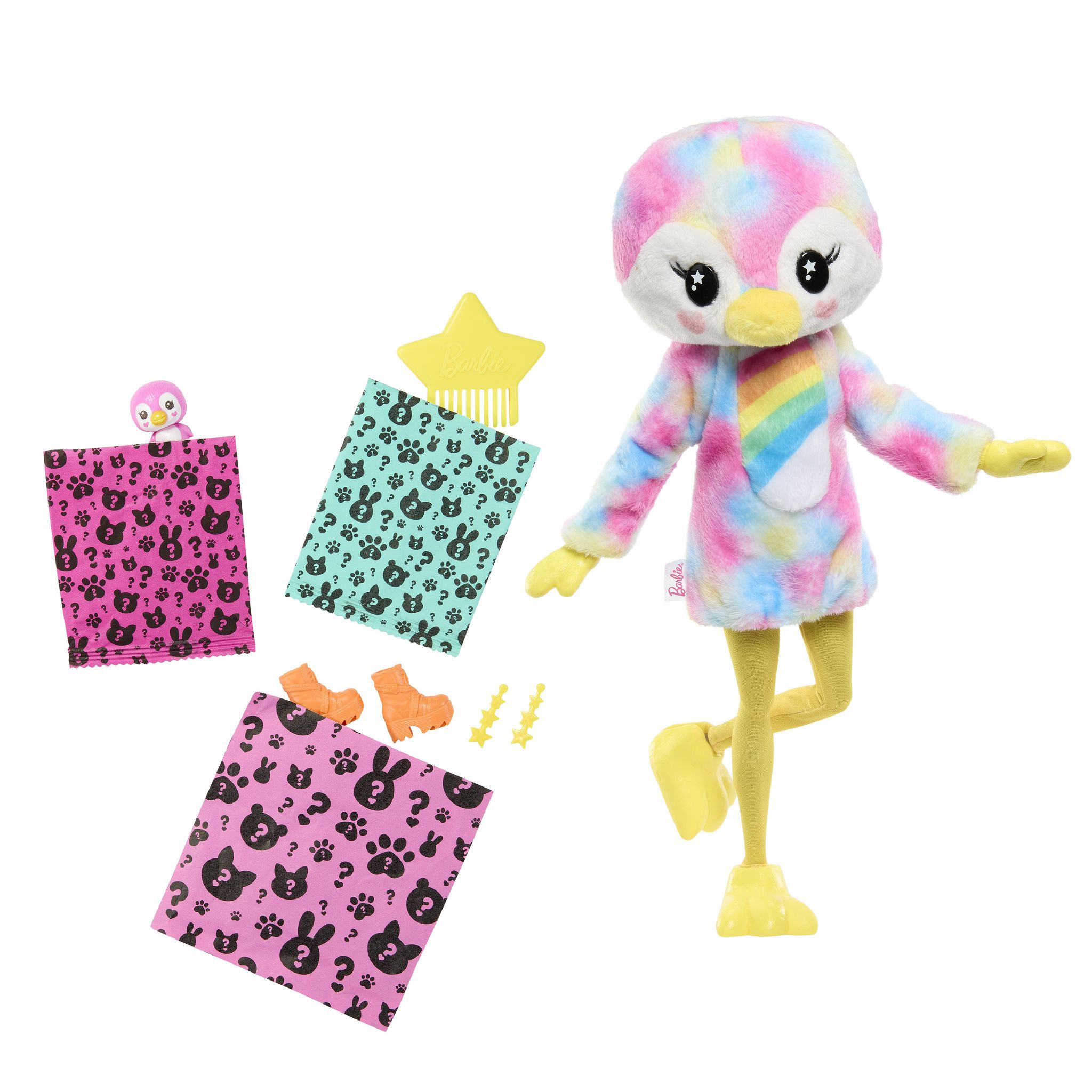 Voir la diapositive 4 : MATTEL Poupée Barbie Cutie Reveal Pinguoin