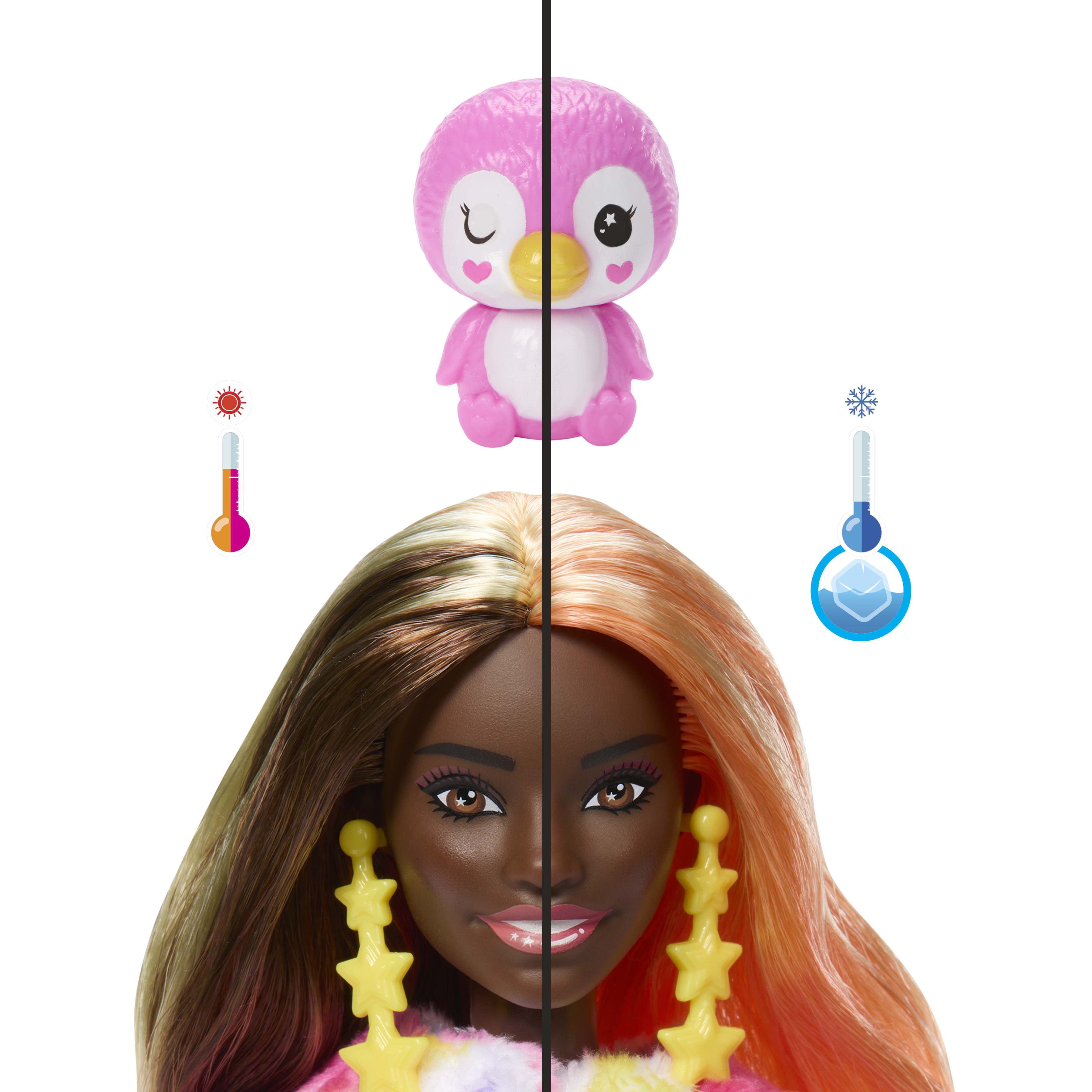 Voir la diapositive 6 : MATTEL Poupée Barbie Cutie Reveal Pinguoin