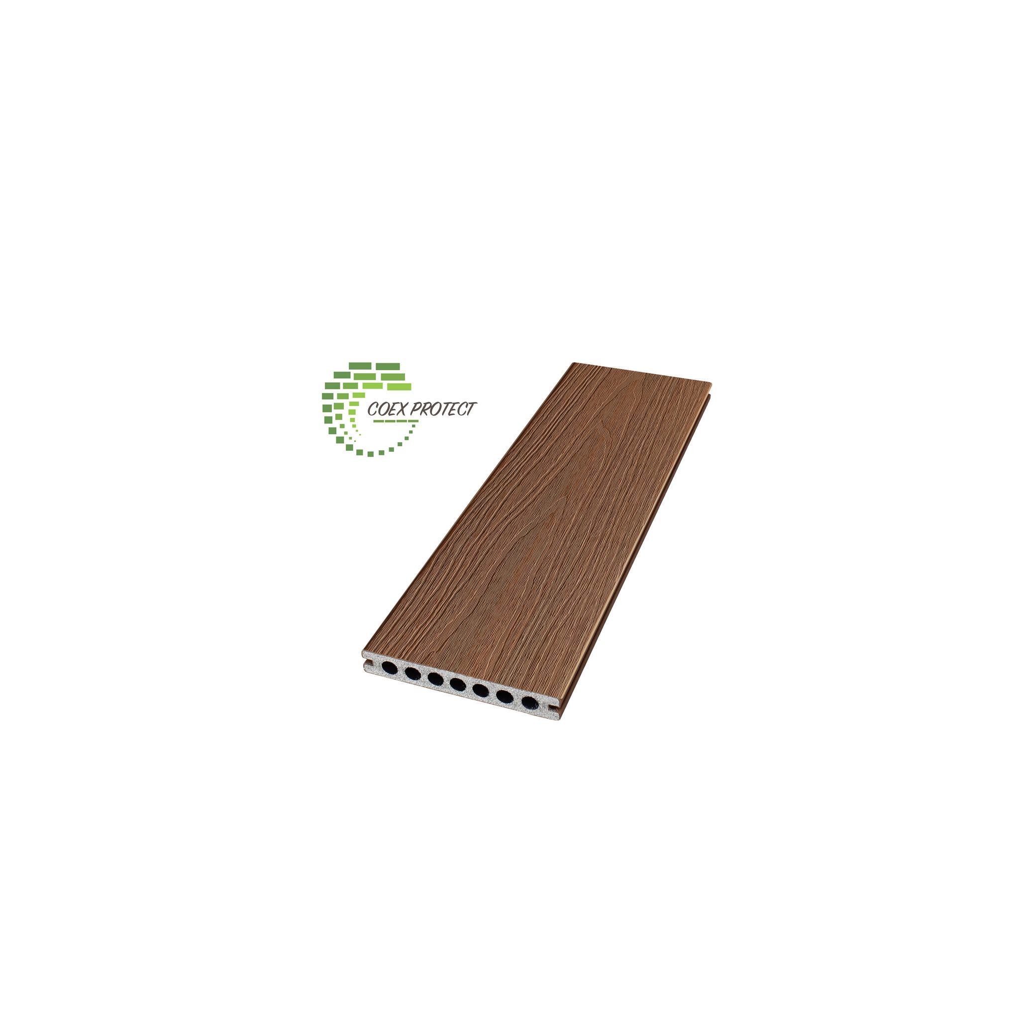 Pack terrasse composite Coextrudé coloris Pin pas cher - Auchan.fr