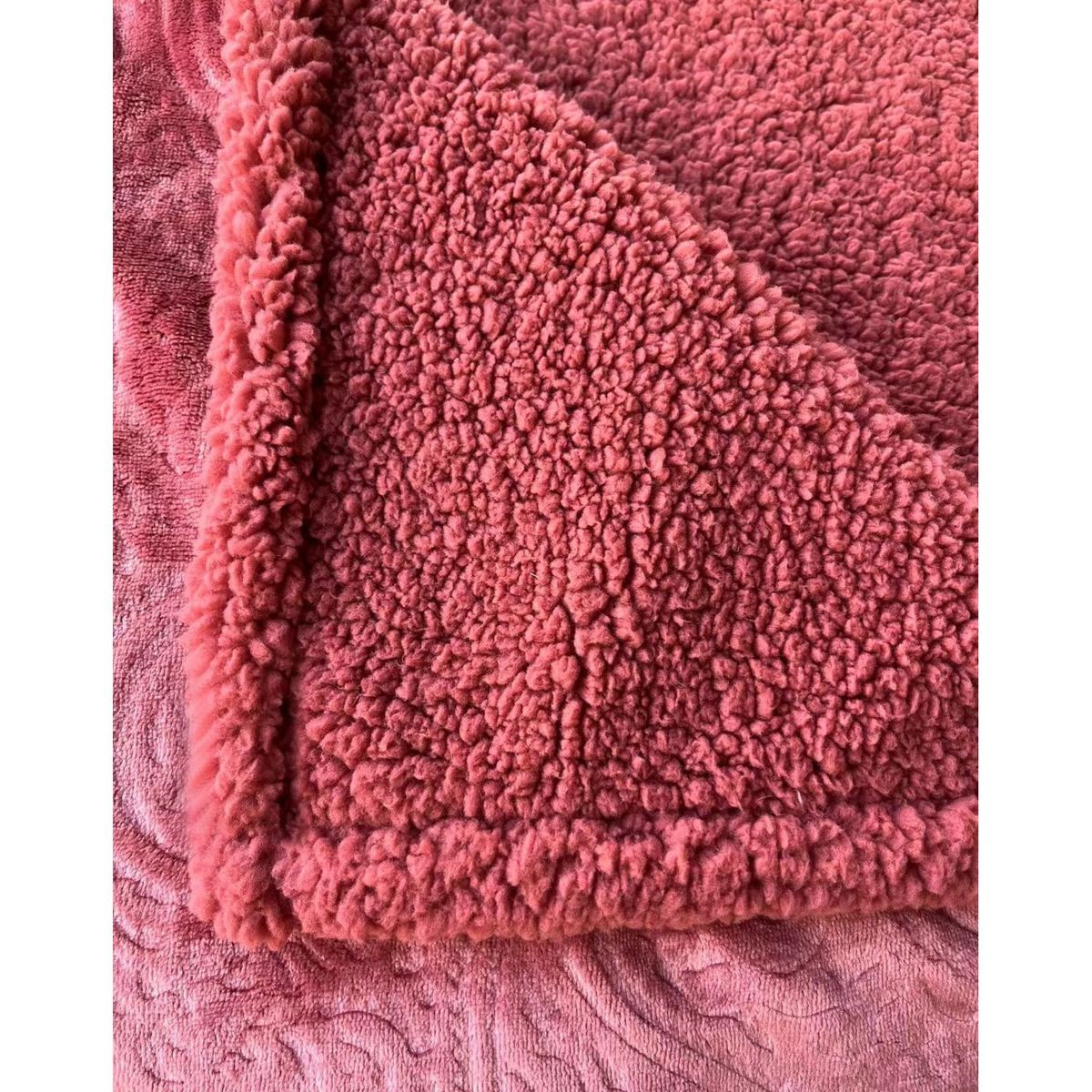 ACTUEL Plaid flannel et sherpa 