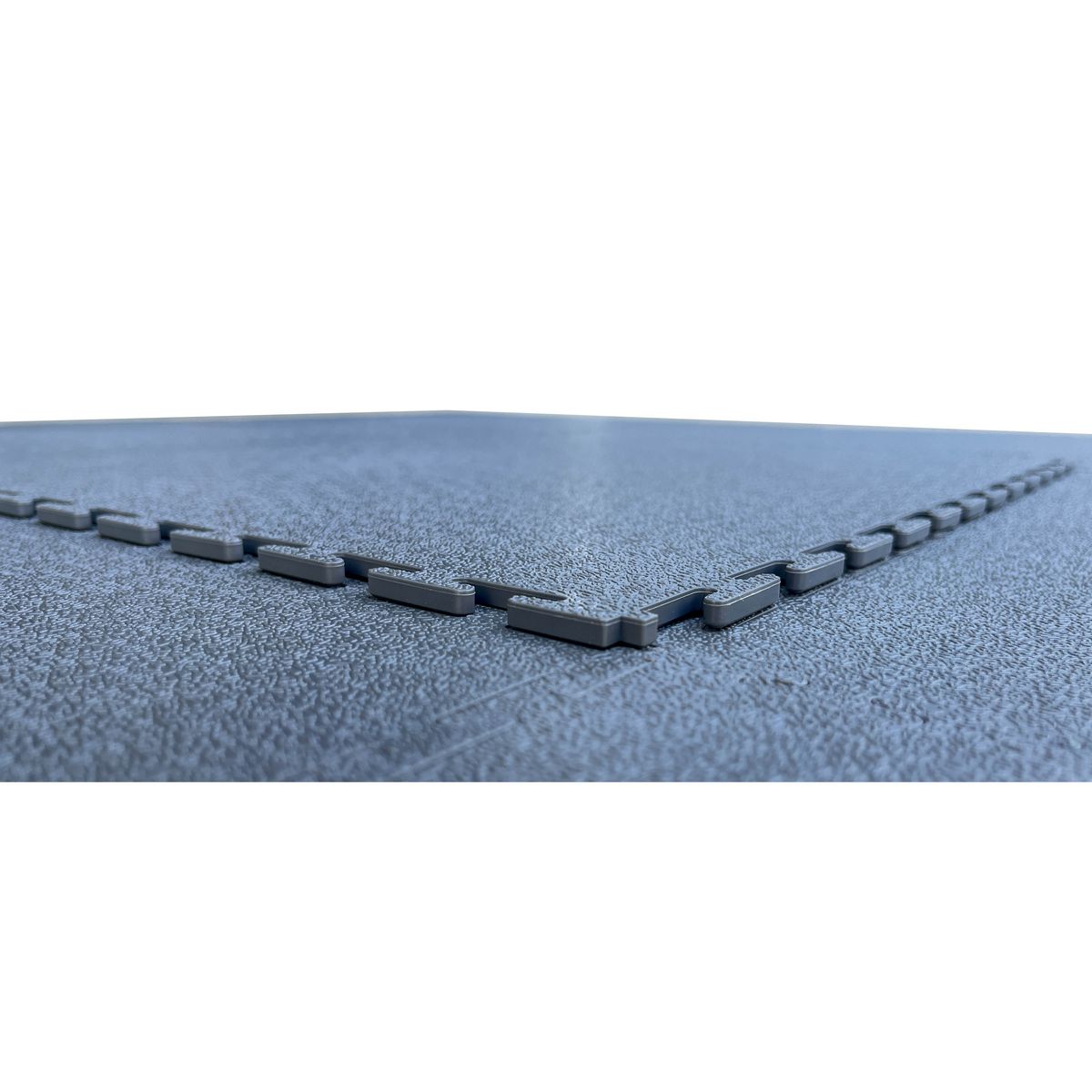 Lot de 10 dalles recoupables & pour tout type de sol - 2,50 m² - 50 x 50 cm - PVC - gris foncé