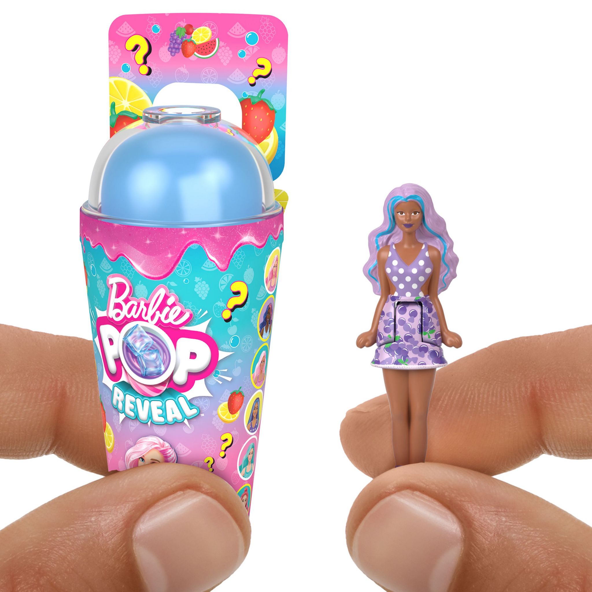 Voir la diapositive 4 : MATTEL Figurine mini Barbie Pop Reveal