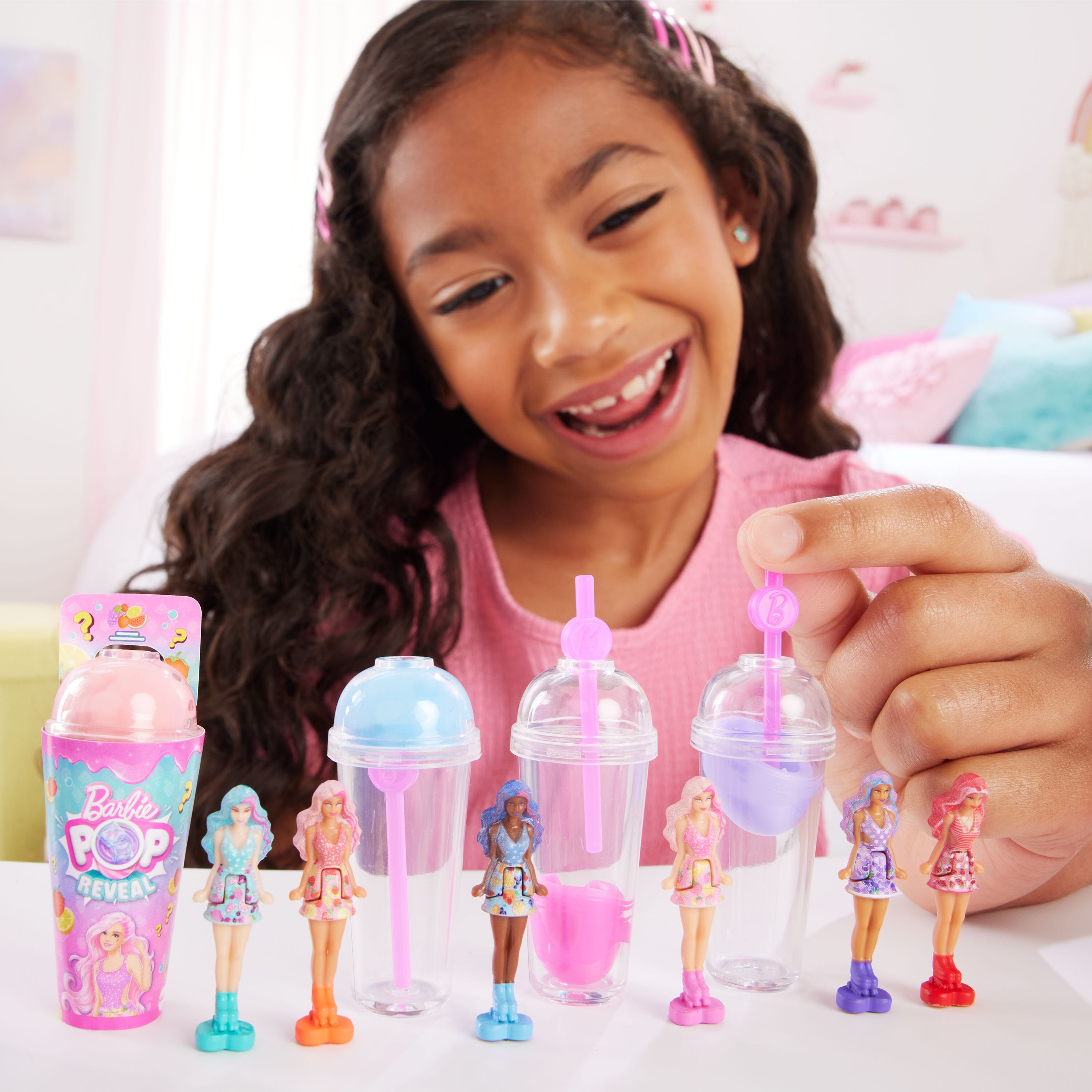 Voir la diapositive 5 : MATTEL Figurine mini Barbie Pop Reveal