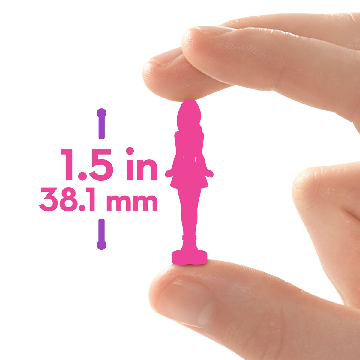 MATTEL Figurine mini Barbie Fashionistas