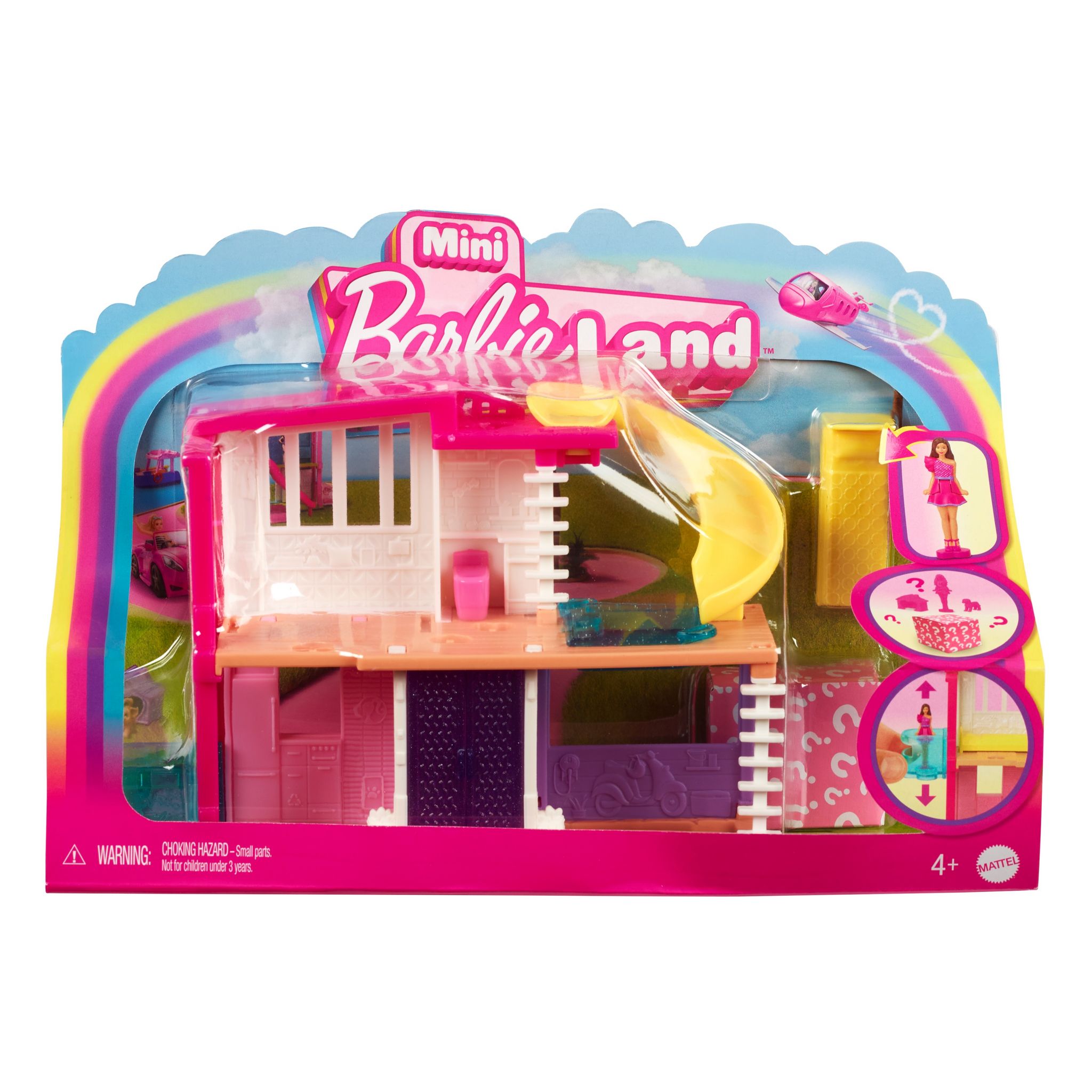 Voir la diapositive 3 : MATTEL Maison de rêve Mini Barbieland
