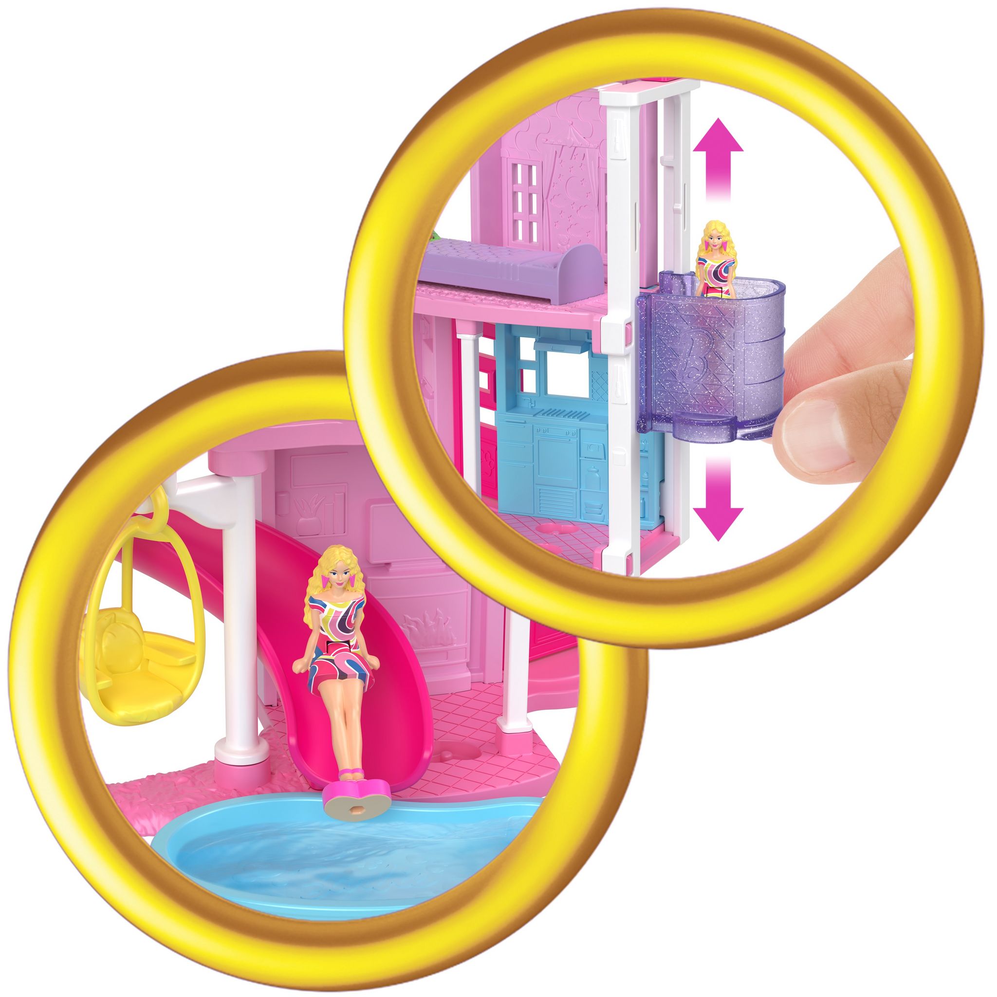 Voir la diapositive 7 : MATTEL Maison de rêve Mini Barbieland
