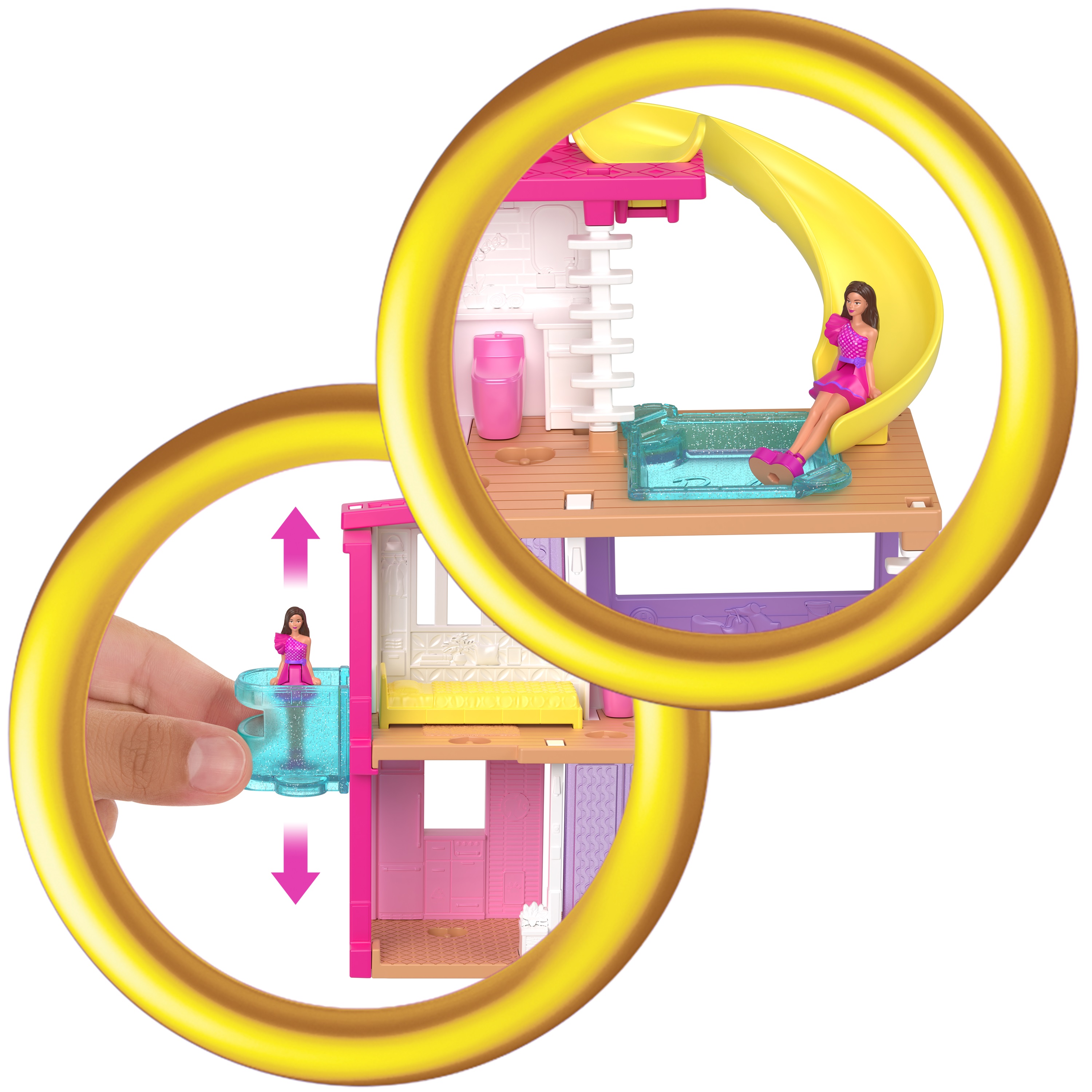 Voir la diapositive 8 : MATTEL Maison de rêve Mini Barbieland