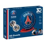 MEGABLEU Puzzle 3D 19 pièces Ecusson du PSG