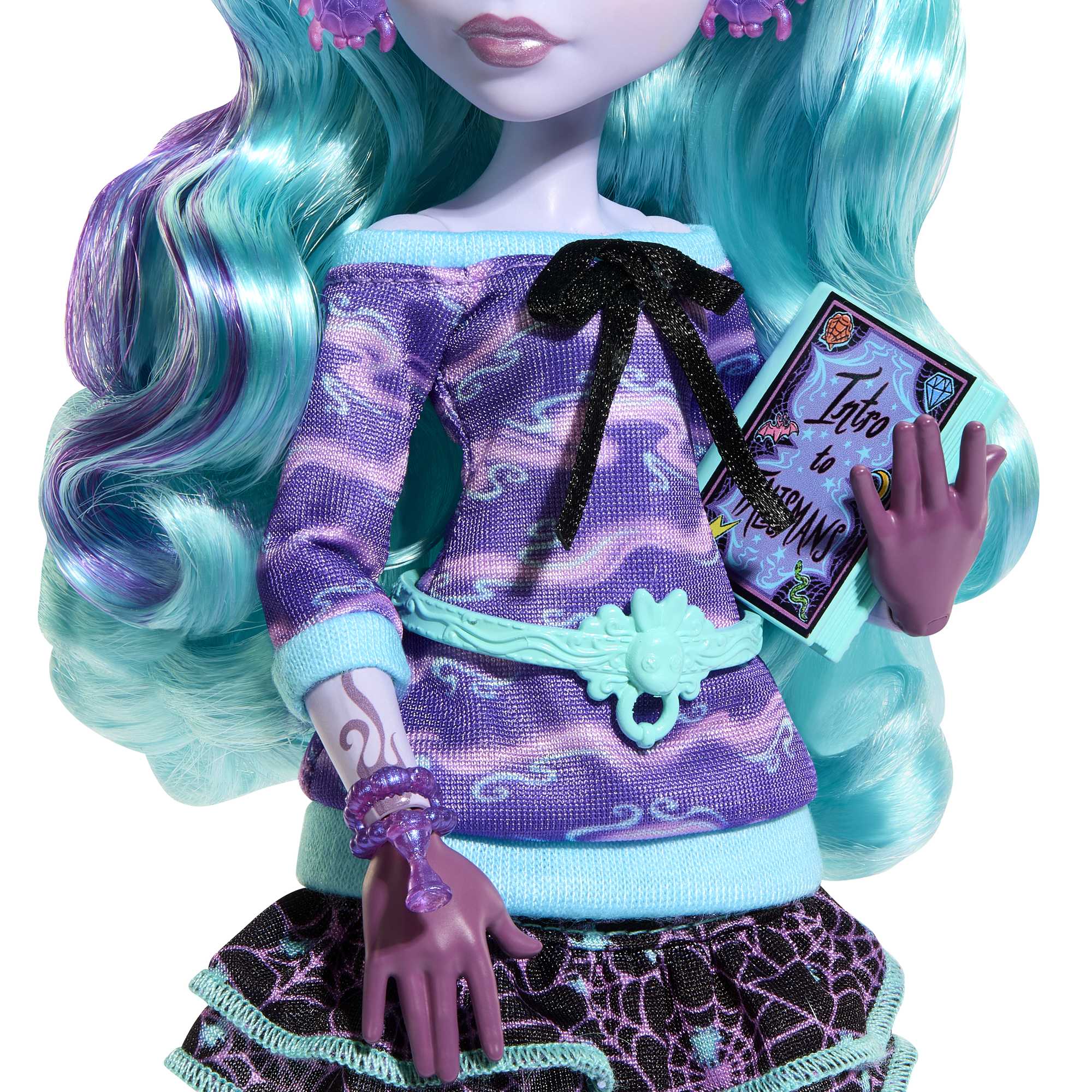 Voir la diapositive 4 : MATTEL Poupée Monster High Dustin soirée pyjama