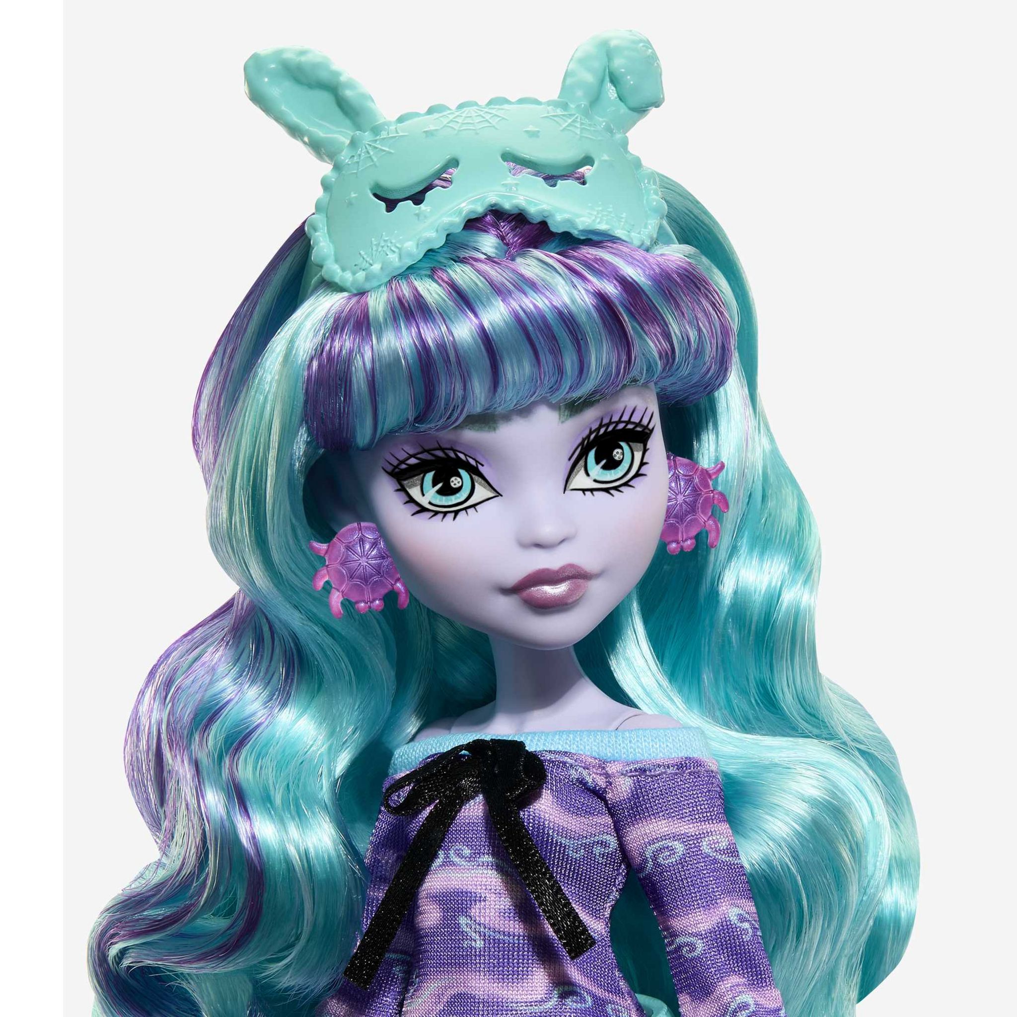 Voir la diapositive 8 : MATTEL Poupée Monster High Dustin soirée pyjama
