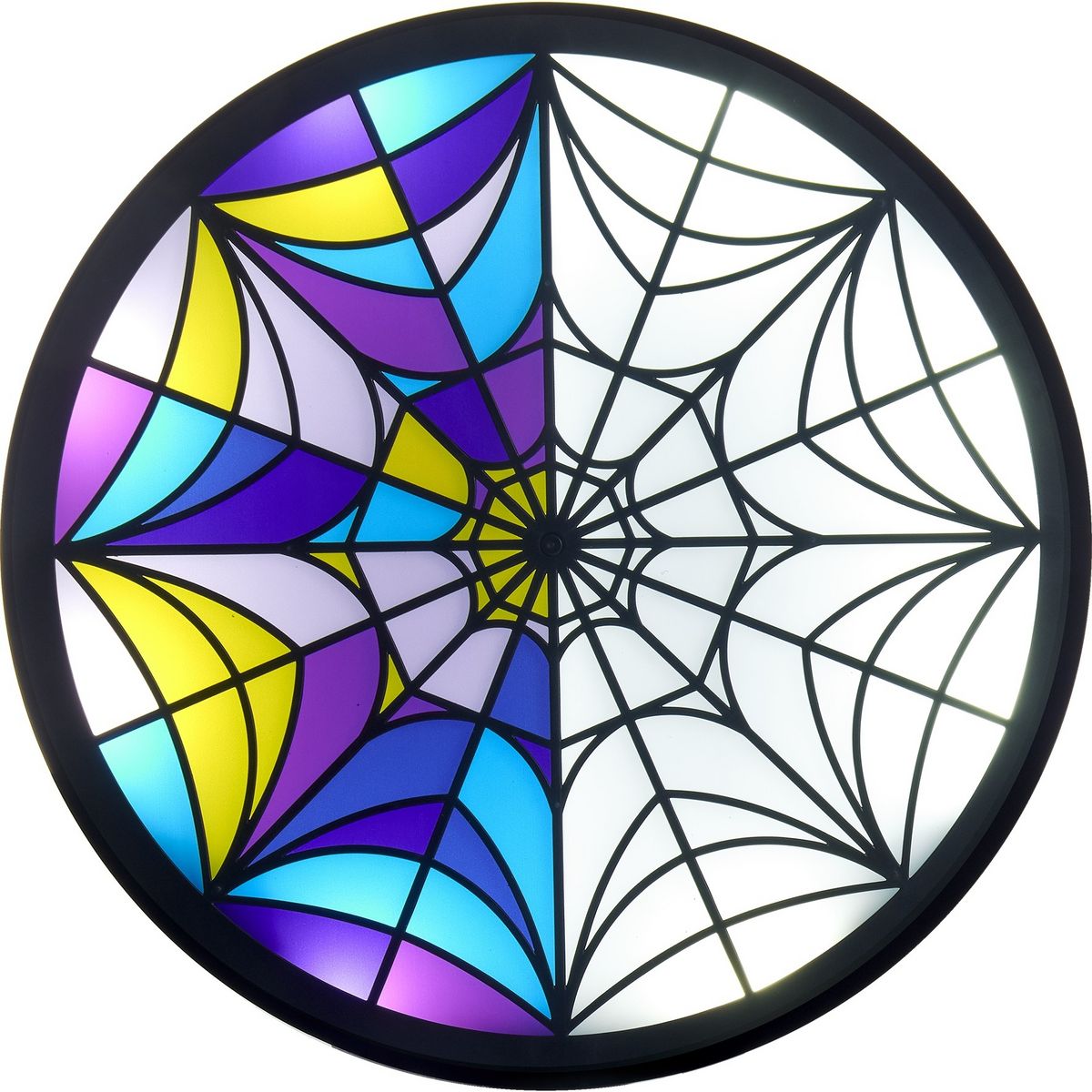 LANSAY Lampe Vitrail Mercredi