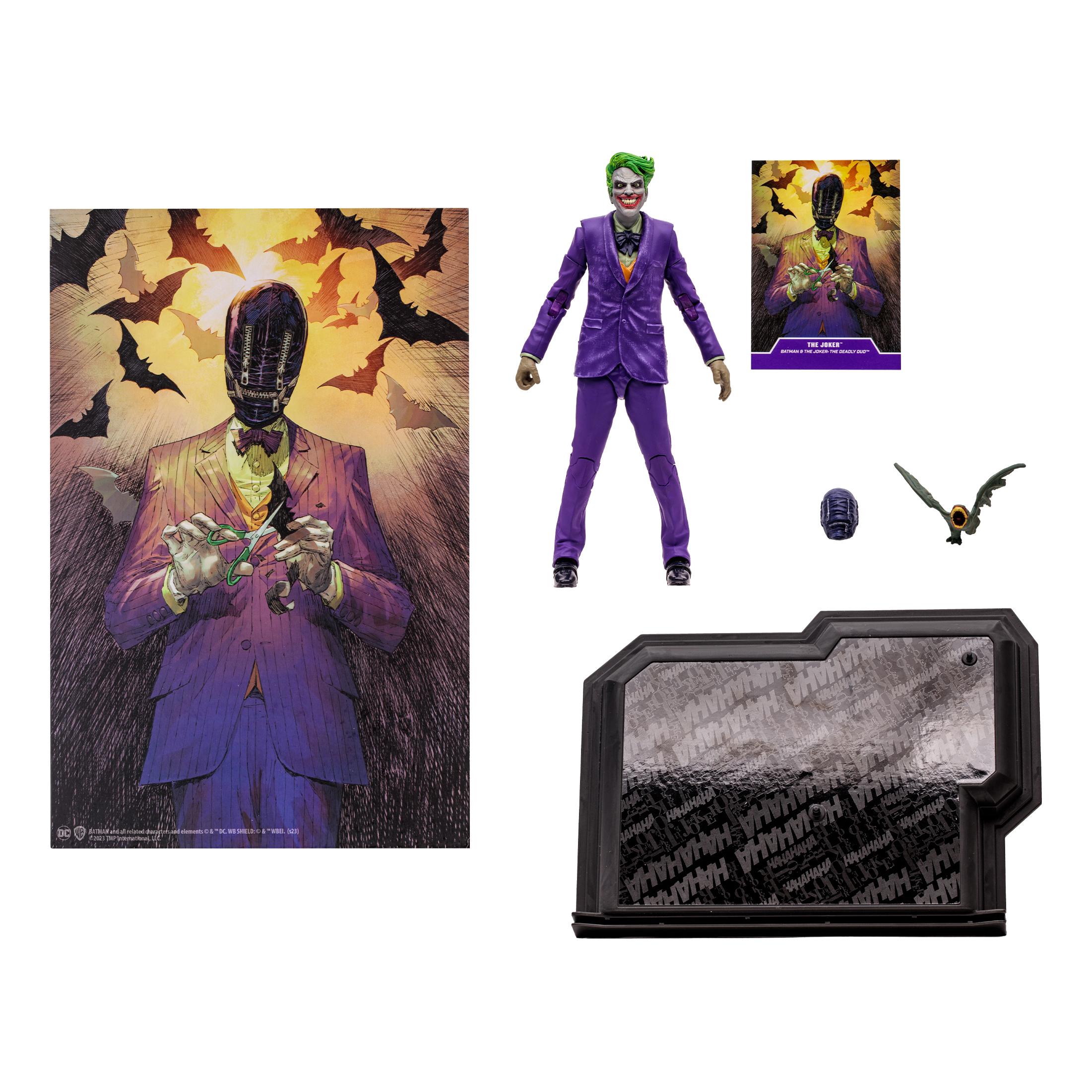 Voir la diapositive 3 : LANSAY Figurine The Joker DC Multiverse the Deadly 2 Gold