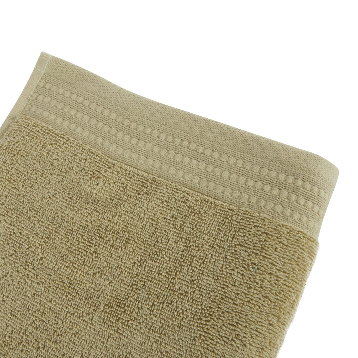 Voir la diapositive 2 : ACTUEL Maxi drap de bain uni en pur coton équitable labellisé Max Havelaar 450 g/m2