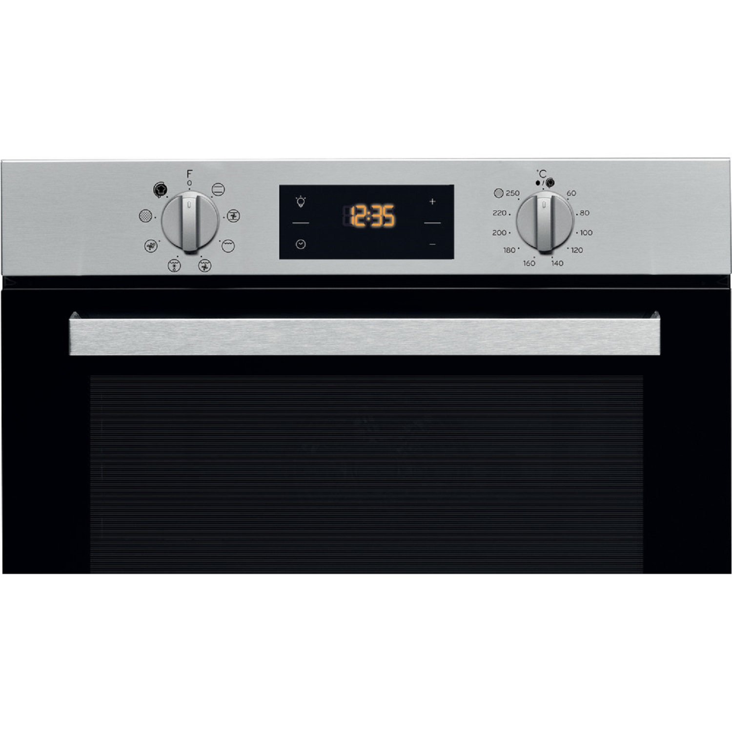 Voir la diapositive 4 : INDESIT Four encastrable IFW6540PIX, 66 L, Multifonction, Chaleur tournante, Nettoyage pyrolyse, A