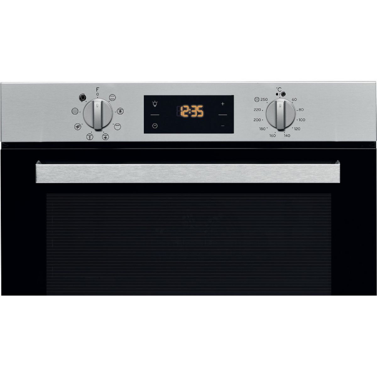 INDESIT Four encastrable IFW6540PIX, 66 L, Multifonction, Chaleur tournante, Nettoyage pyrolyse, A