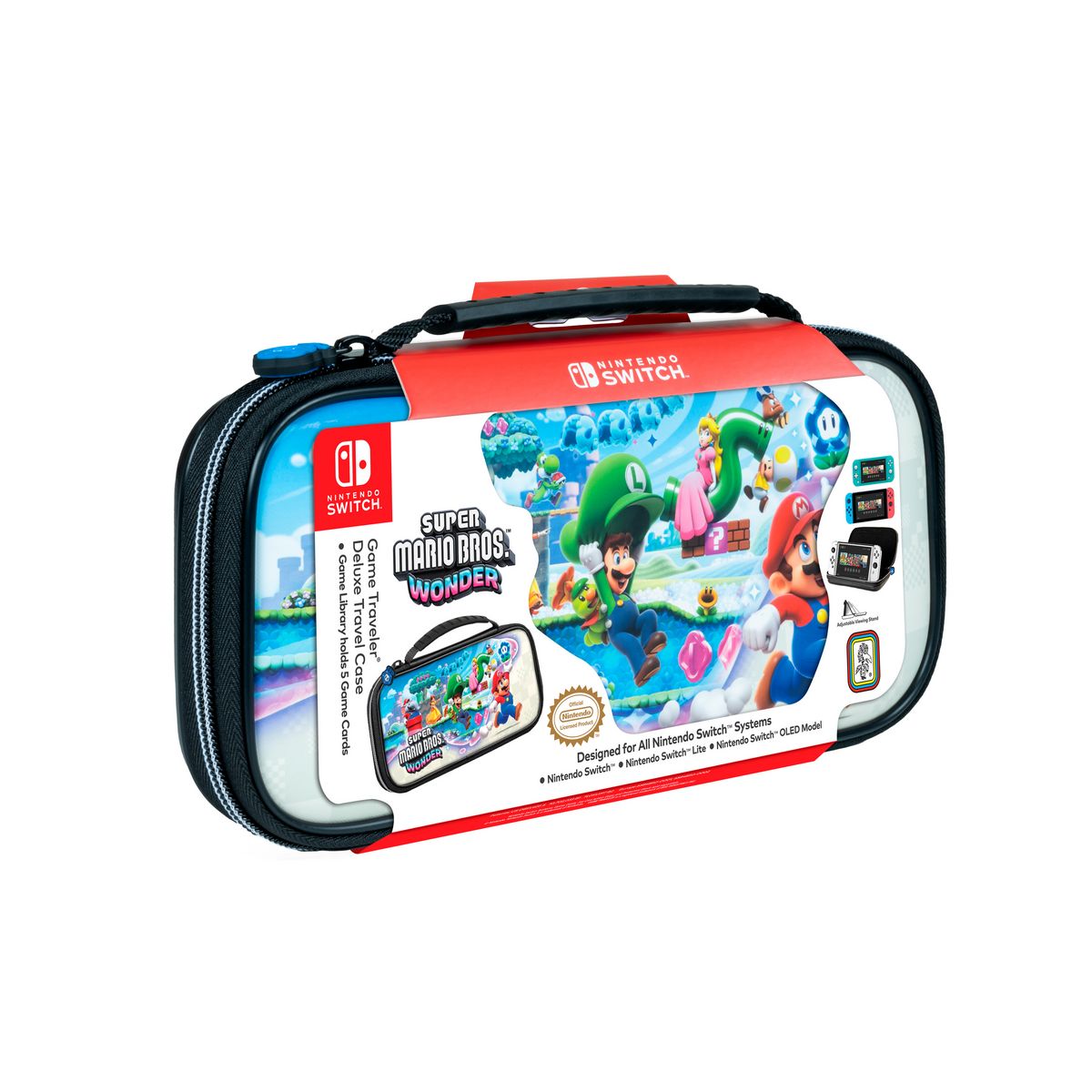 Pochette de Transport Super Mario Bros Wonder Nintendo Switch