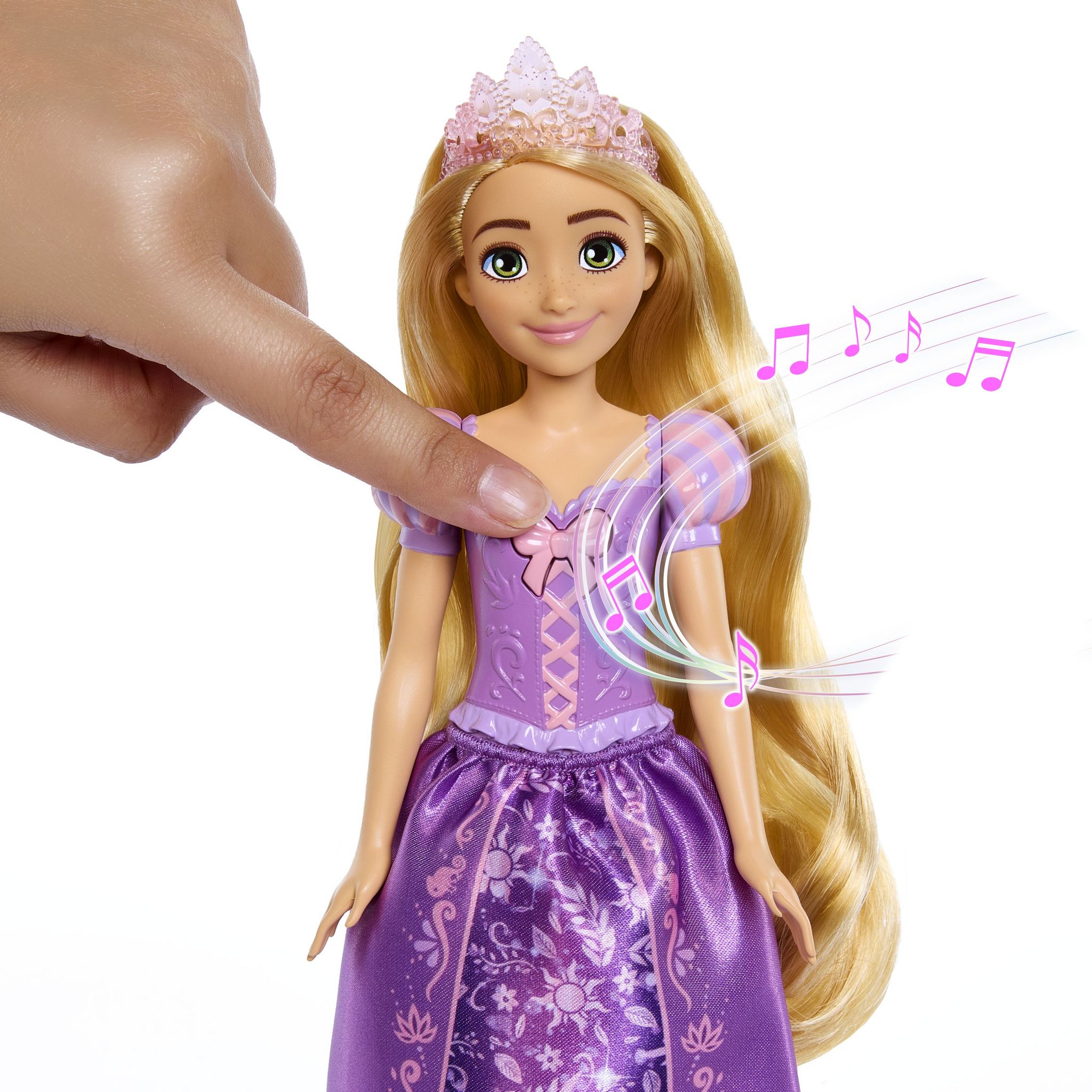 Voir la diapositive 10 : MATTEL Poupée Raiponce Chantante