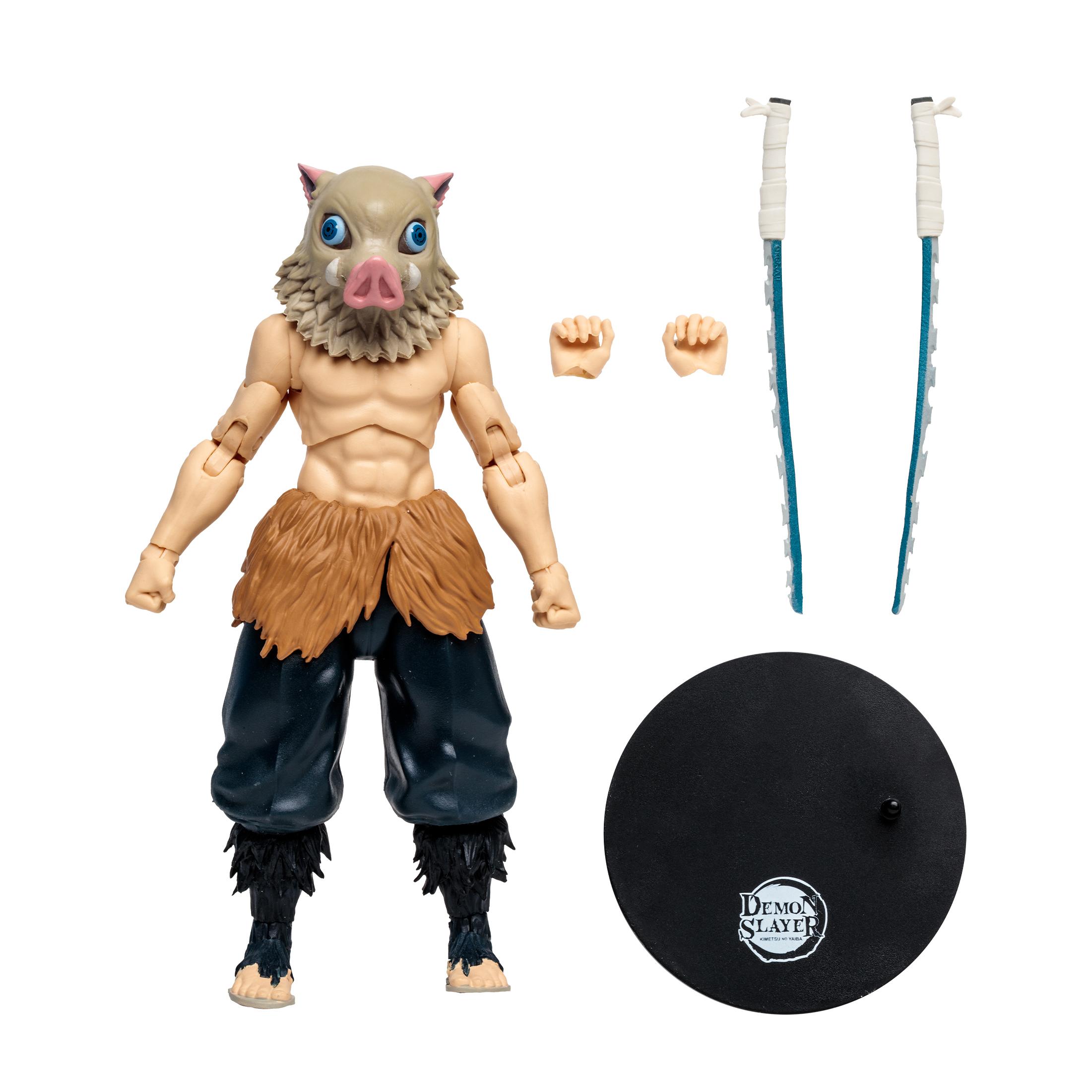 Voir la diapositive 2 : LANSAY Figurine Demon Slayer Hashibira Inosuke