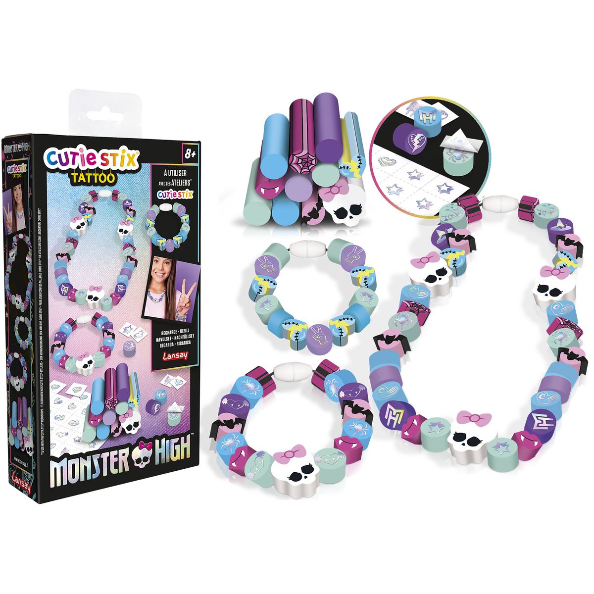 LANSAY Cutie Stix Original Recharge Monster High