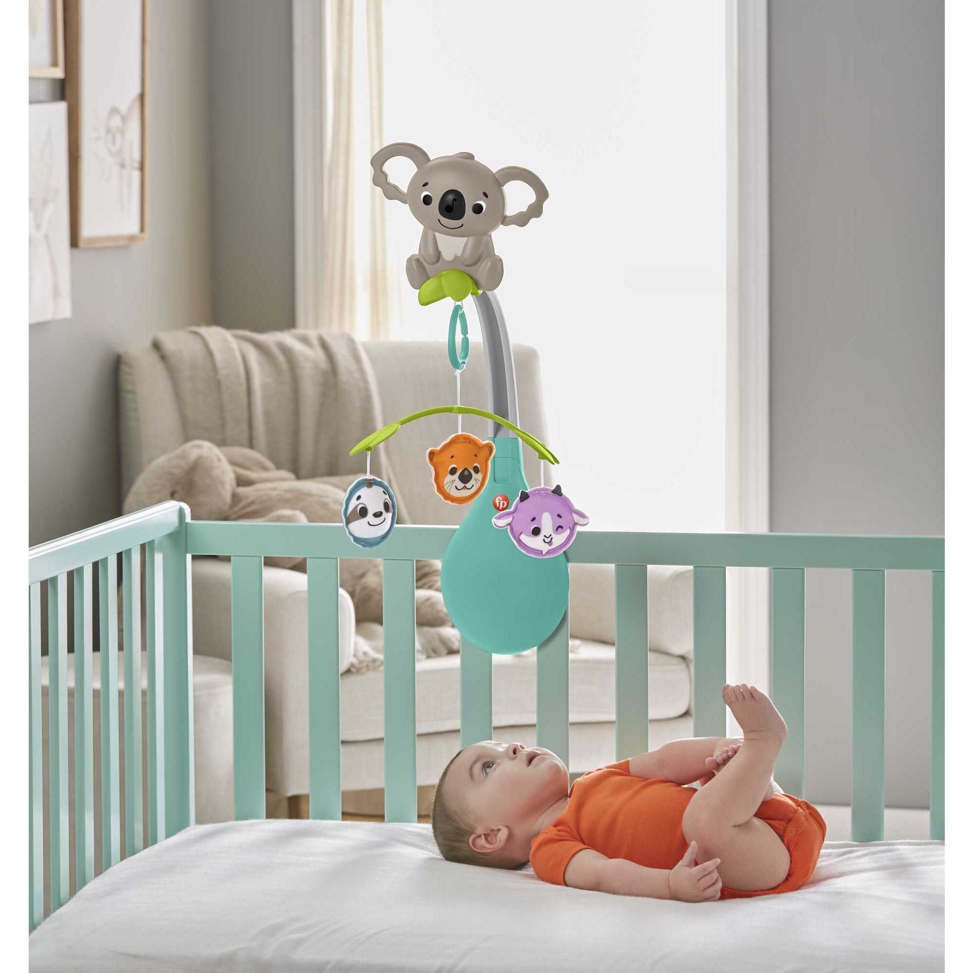 Voir la diapositive 6 : MATTEL Mobile Koala 3 en 1 Fisher Price