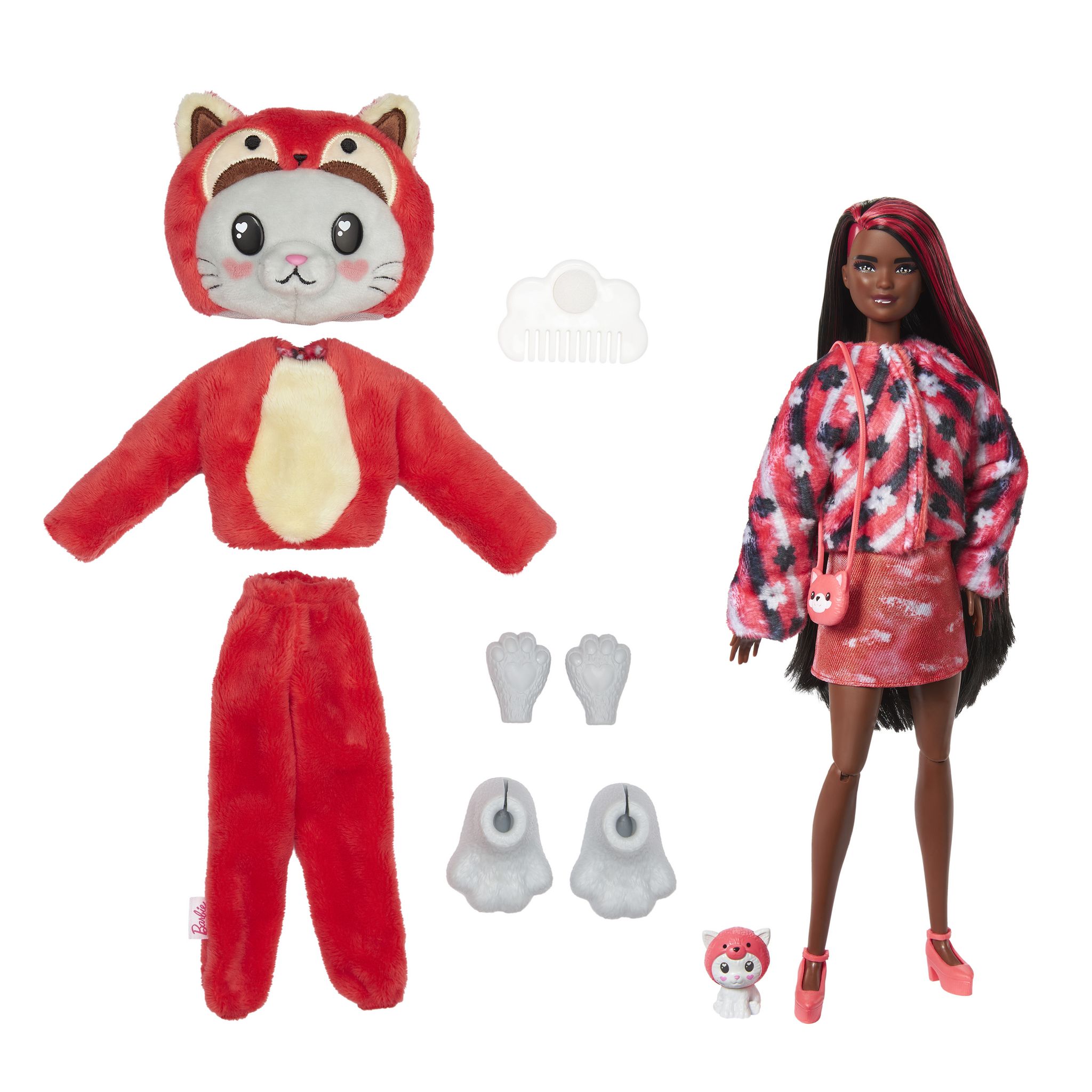 Voir la diapositive 3 : MATTEL Poupée Barbie Cutie Reveal Panda Roux