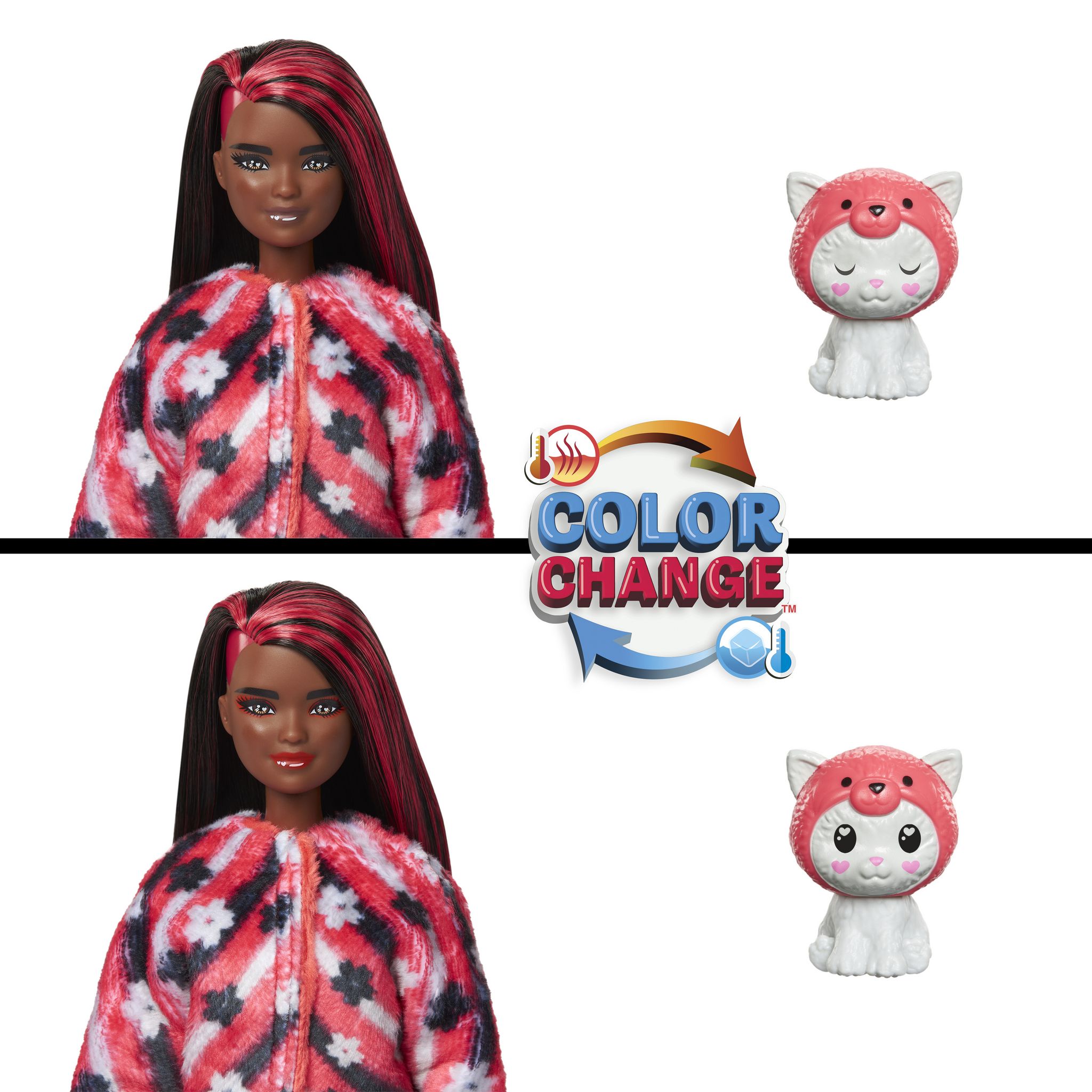 Voir la diapositive 6 : MATTEL Poupée Barbie Cutie Reveal Panda Roux
