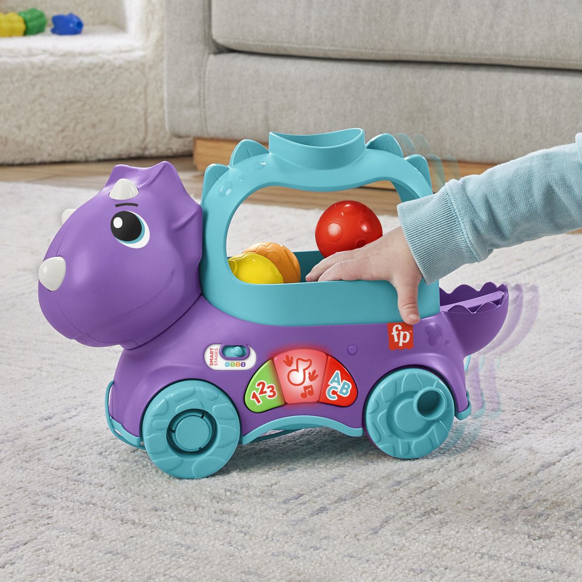 MATTEL Tricératops Lance Balles