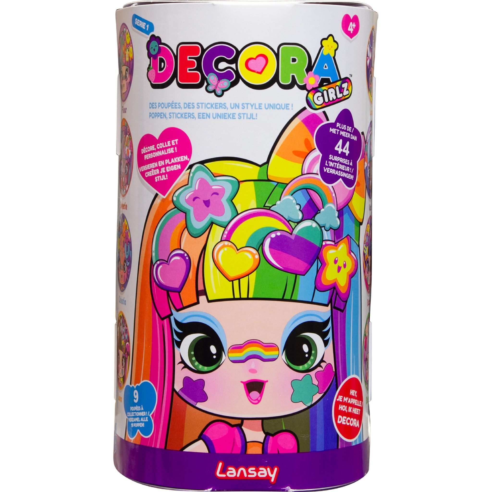 Voir la diapositive 3 : LANSAY Poupée Decora Girlz Minis Fashion à personnaliser - Decora