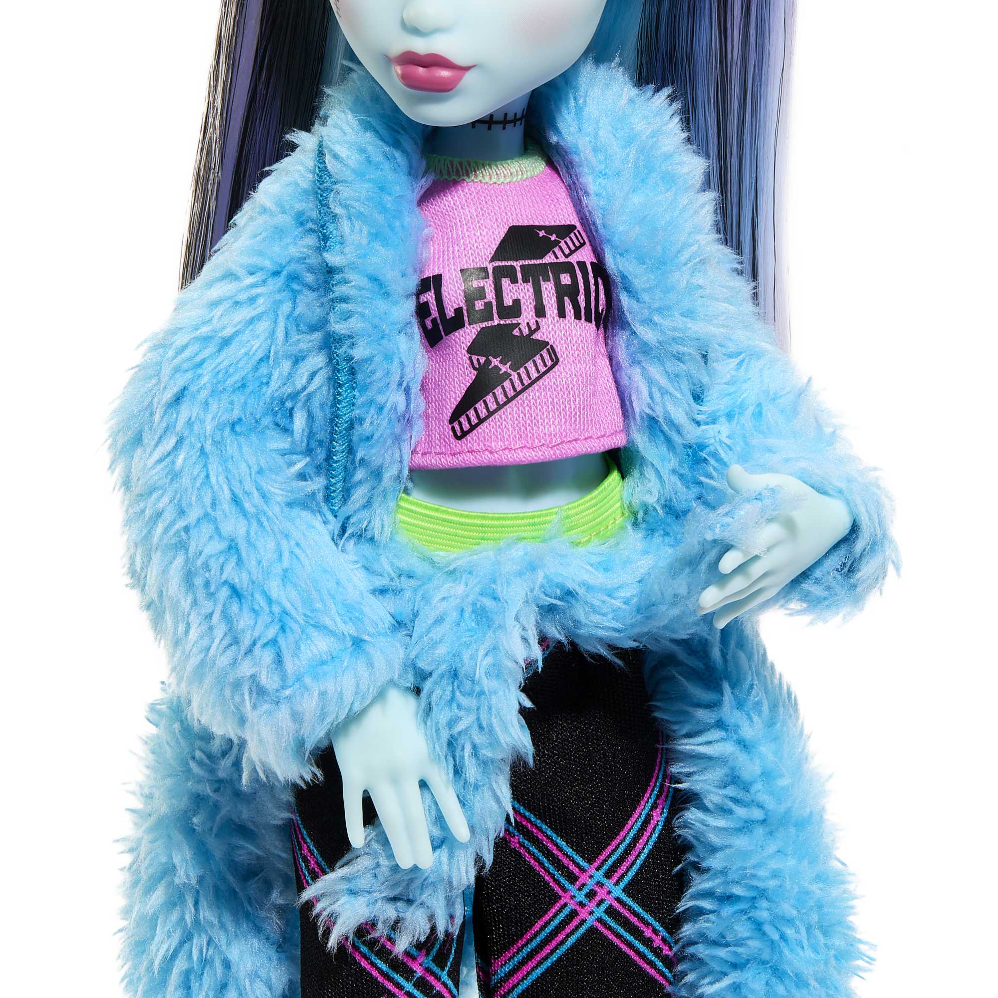 Voir la diapositive 5 : MATTEL Poupée Monster High Frankie soirée Pyjama