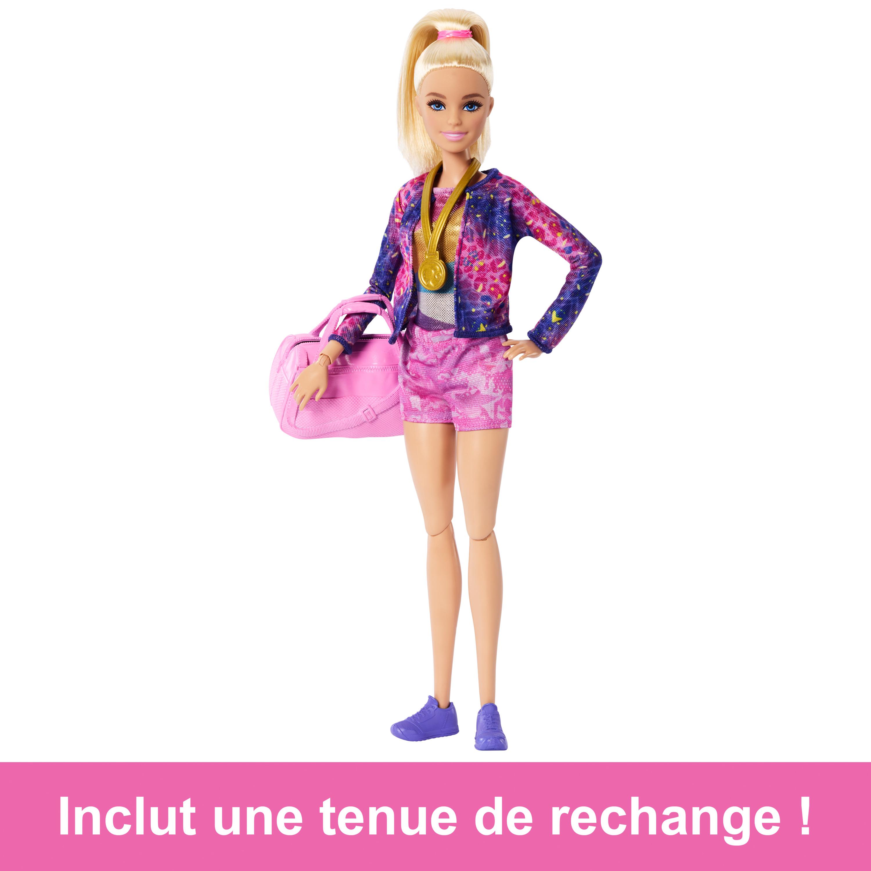 Voir la diapositive 3 : MATTEL Coffret Barbie Gymnastique et accessoires