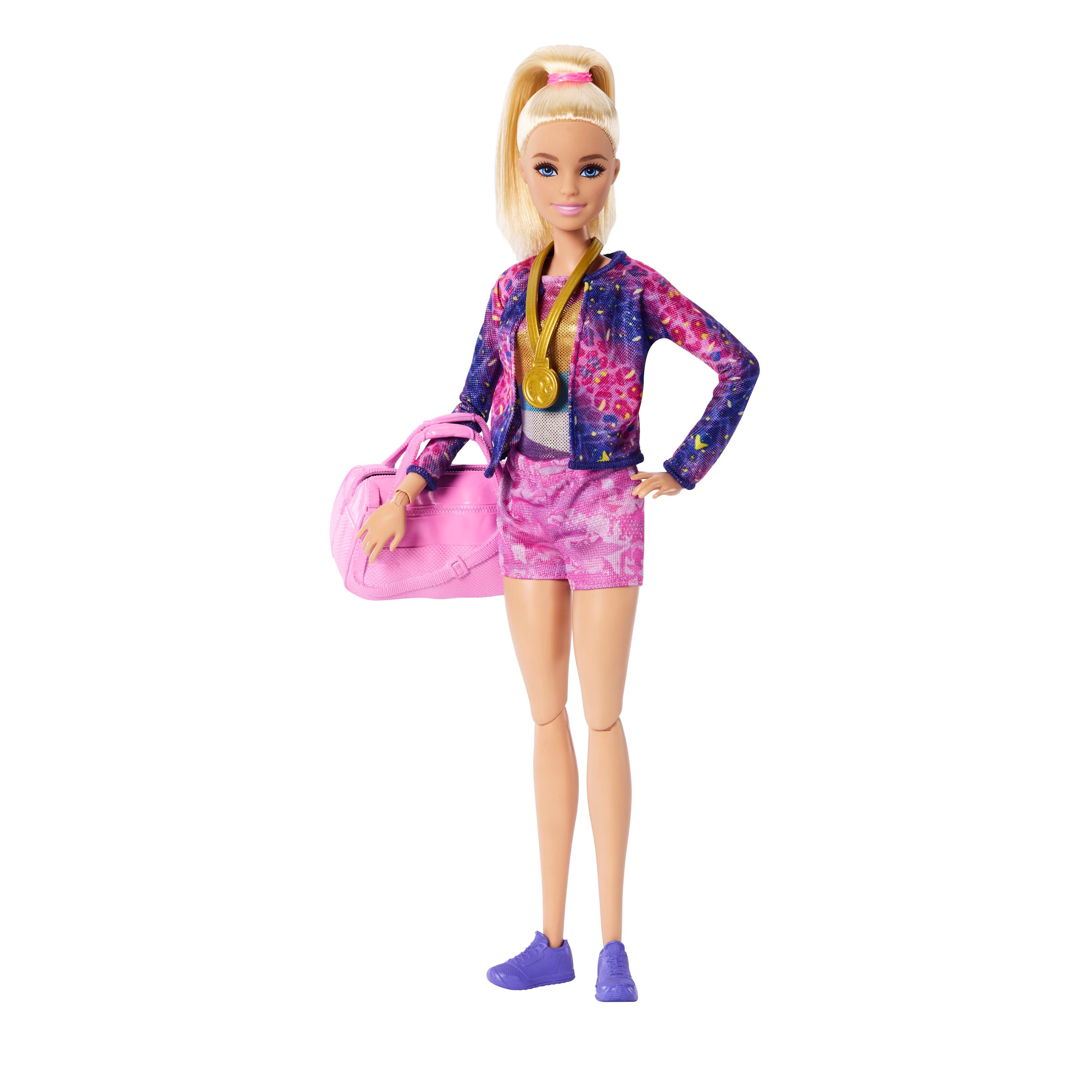 Voir la diapositive 5 : MATTEL Coffret Barbie Gymnastique et accessoires