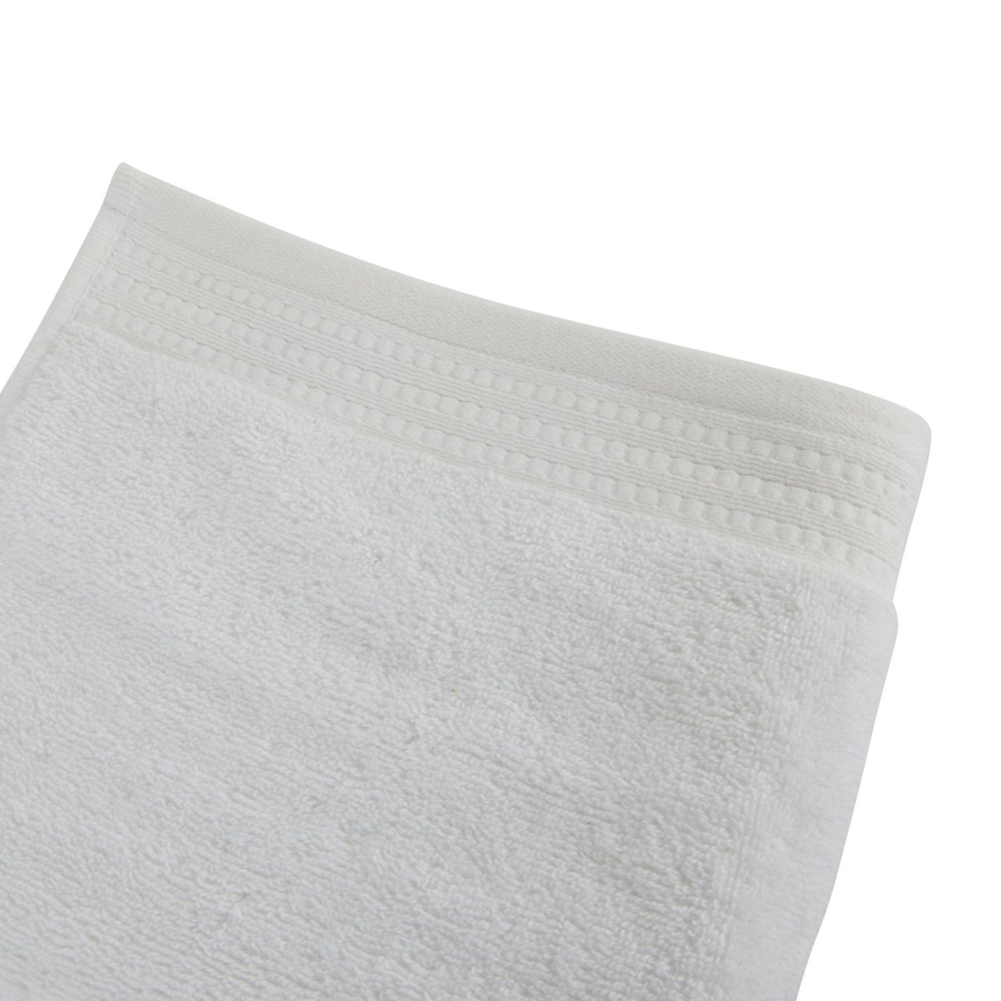 Voir la diapositive 2 : ACTUEL Drap de bain uni en pur coton équitable labellisé Max Havelaar 450 g/m2