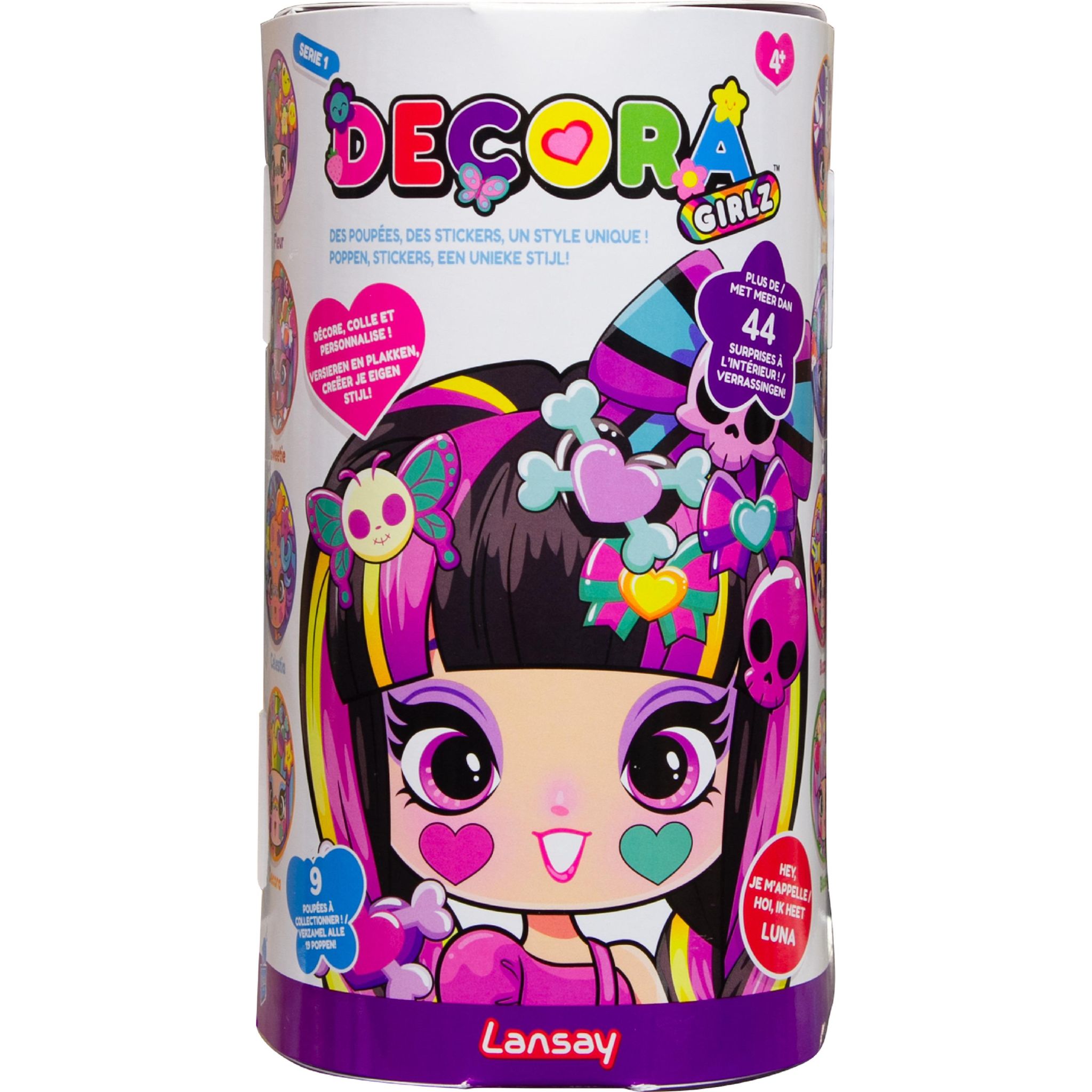 Voir la diapositive 3 : LANSAY Poupée Decora Girlz Luna