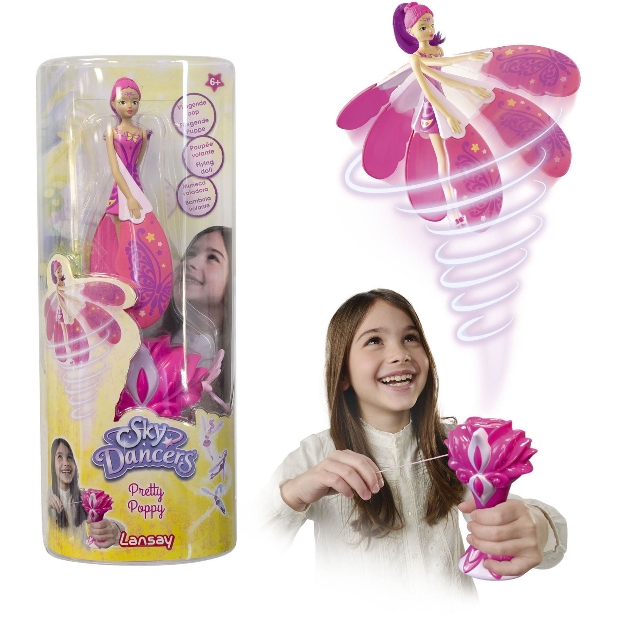 Voir la diapositive 2 : LANSAY Figurine Sky Dancers Pretty Poppy