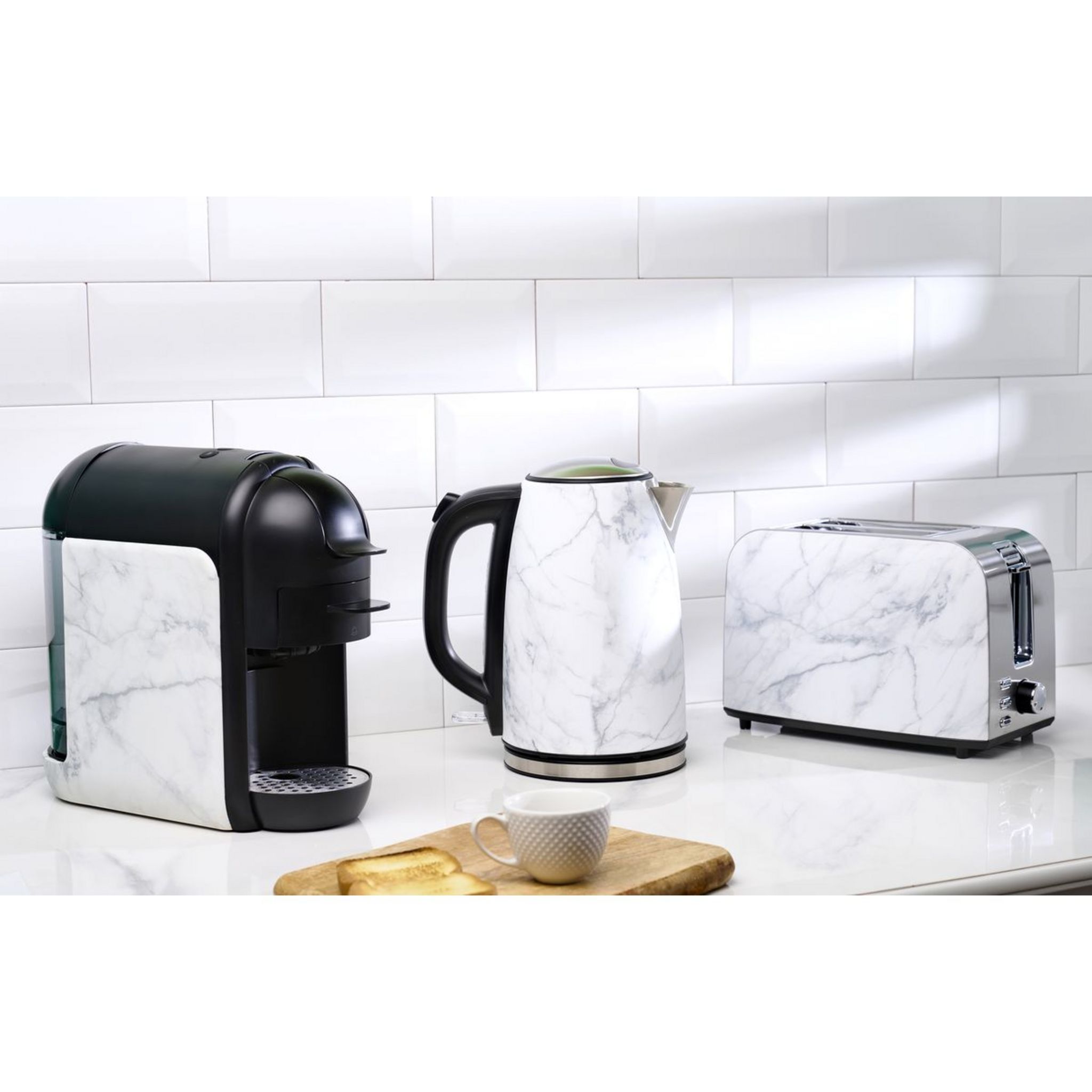 Voir la diapositive 2 : QILIVE Machine à café expresso 3 en 1 Q.5720 - Marbre