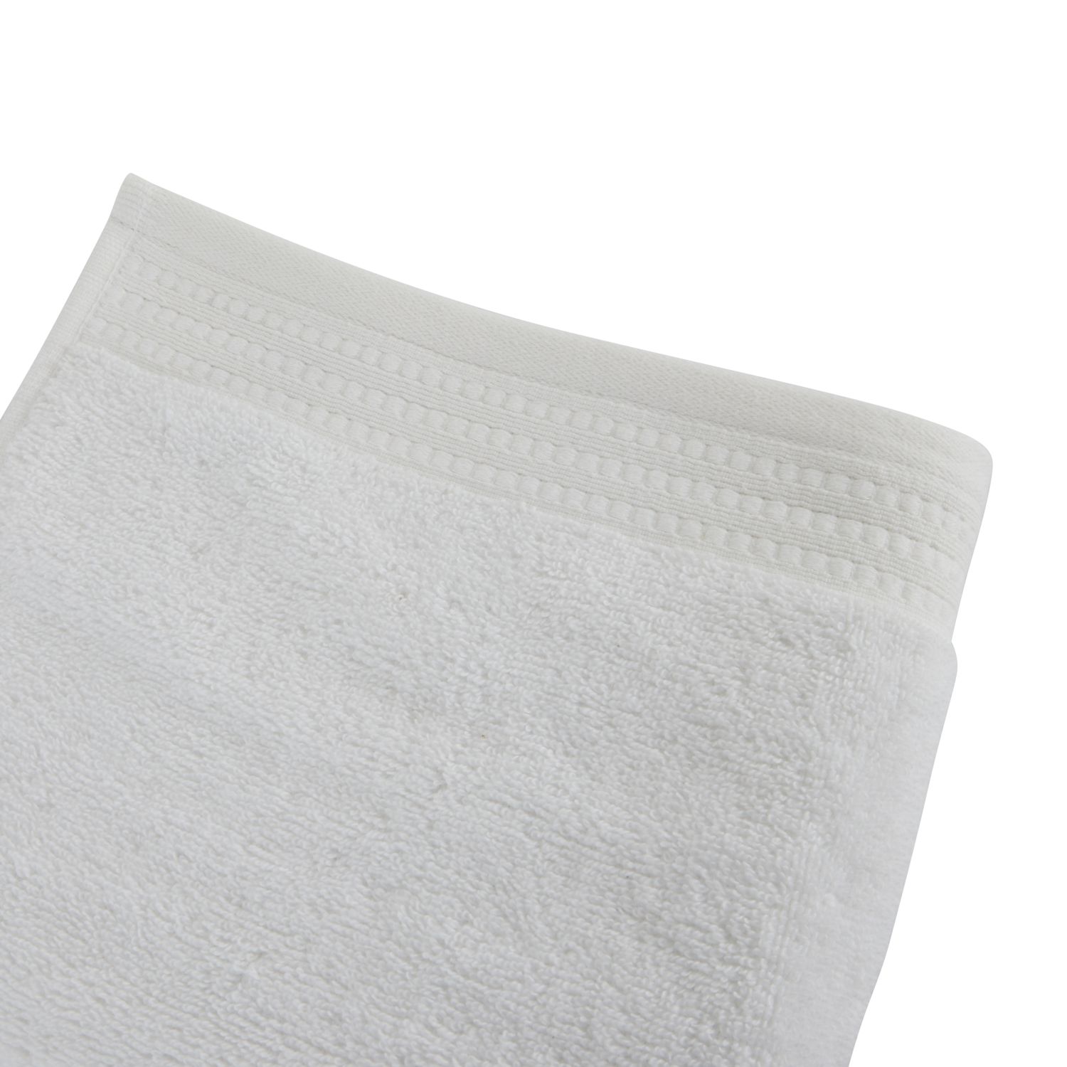 Voir la diapositive 2 : ACTUEL Maxi drap de bain uni en pur coton équitable labellisé Max Havelaar 450 g/m2