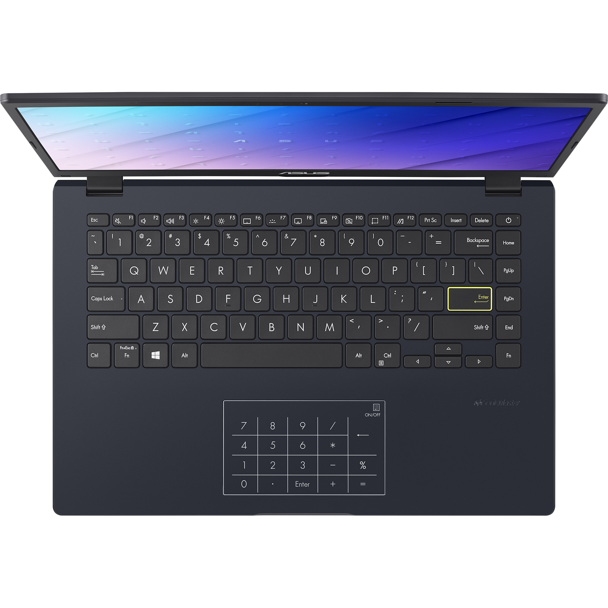 Voir la diapositive 4 : ASUS Ordinateur portable E410MA-EK2505WS - Noir