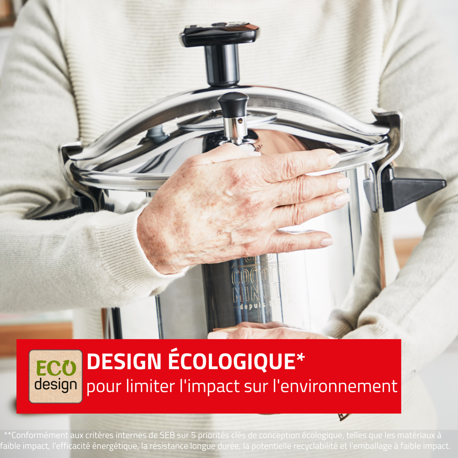 Voir la diapositive 4 : TEFAL Autocuiseur P0534900 authentique 4.5l tous feux dont induction