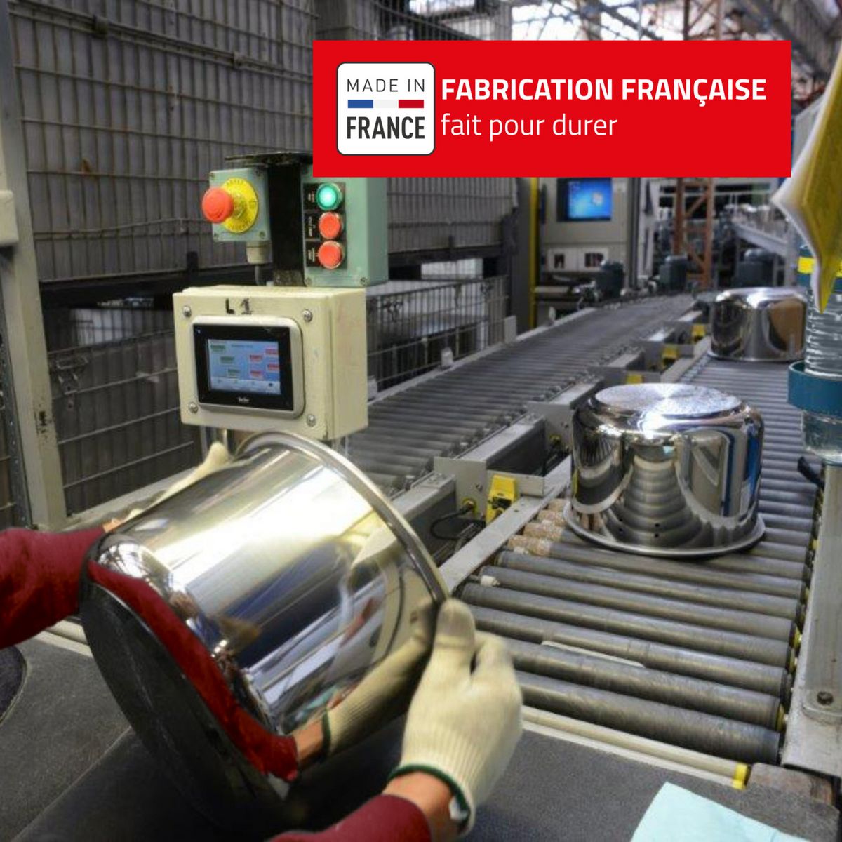 TEFAL Cocotte-minute AUTHENTIQUE 9 L