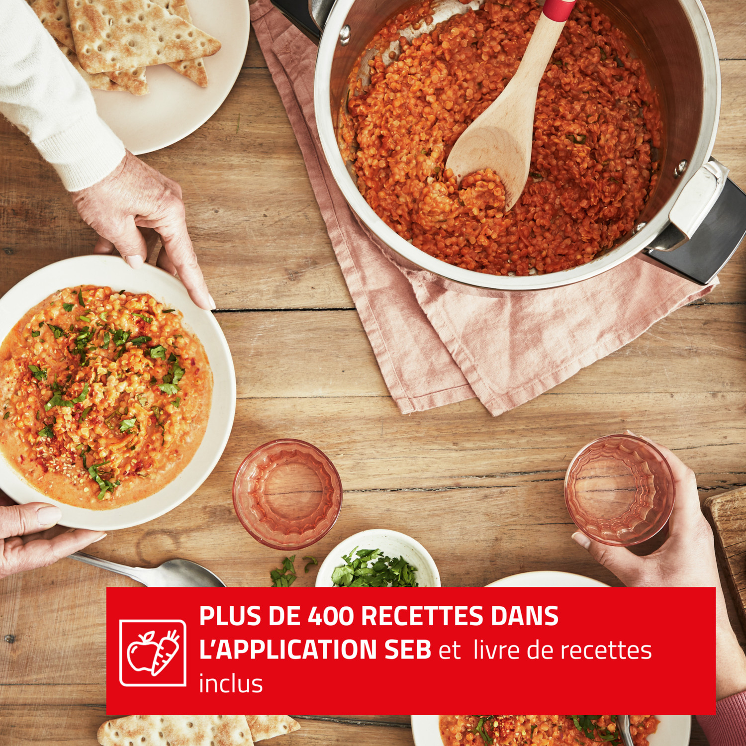 Voir la diapositive 6 : TEFAL Autocuiseur P0534900 authentique 4.5l tous feux dont induction