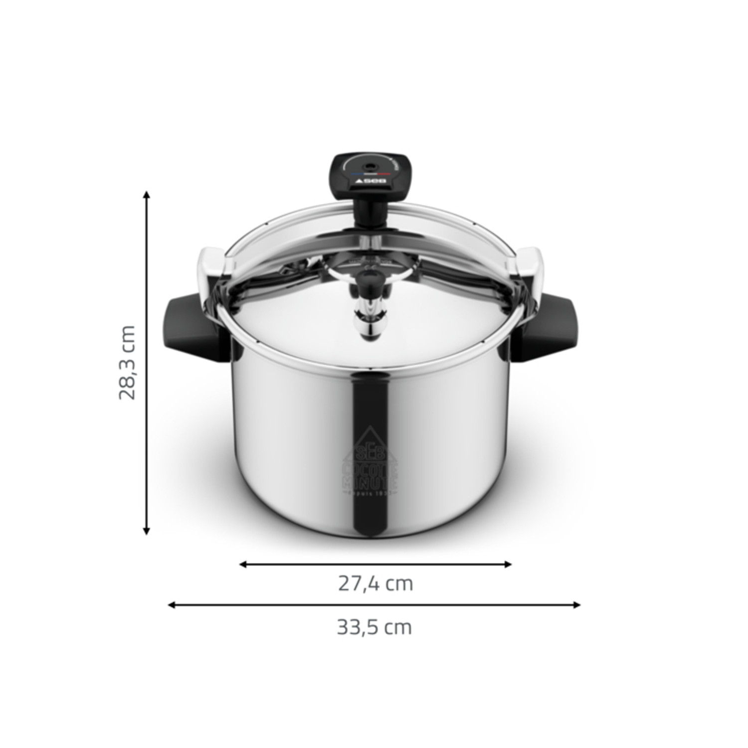 Voir la diapositive 7 : TEFAL Autocuiseur P0534900 authentique 4.5l tous feux dont induction