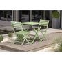 Voir la diapositive 2 : Salon de jardin - 2 places - Aluminium - Vert lagune - MARIUS