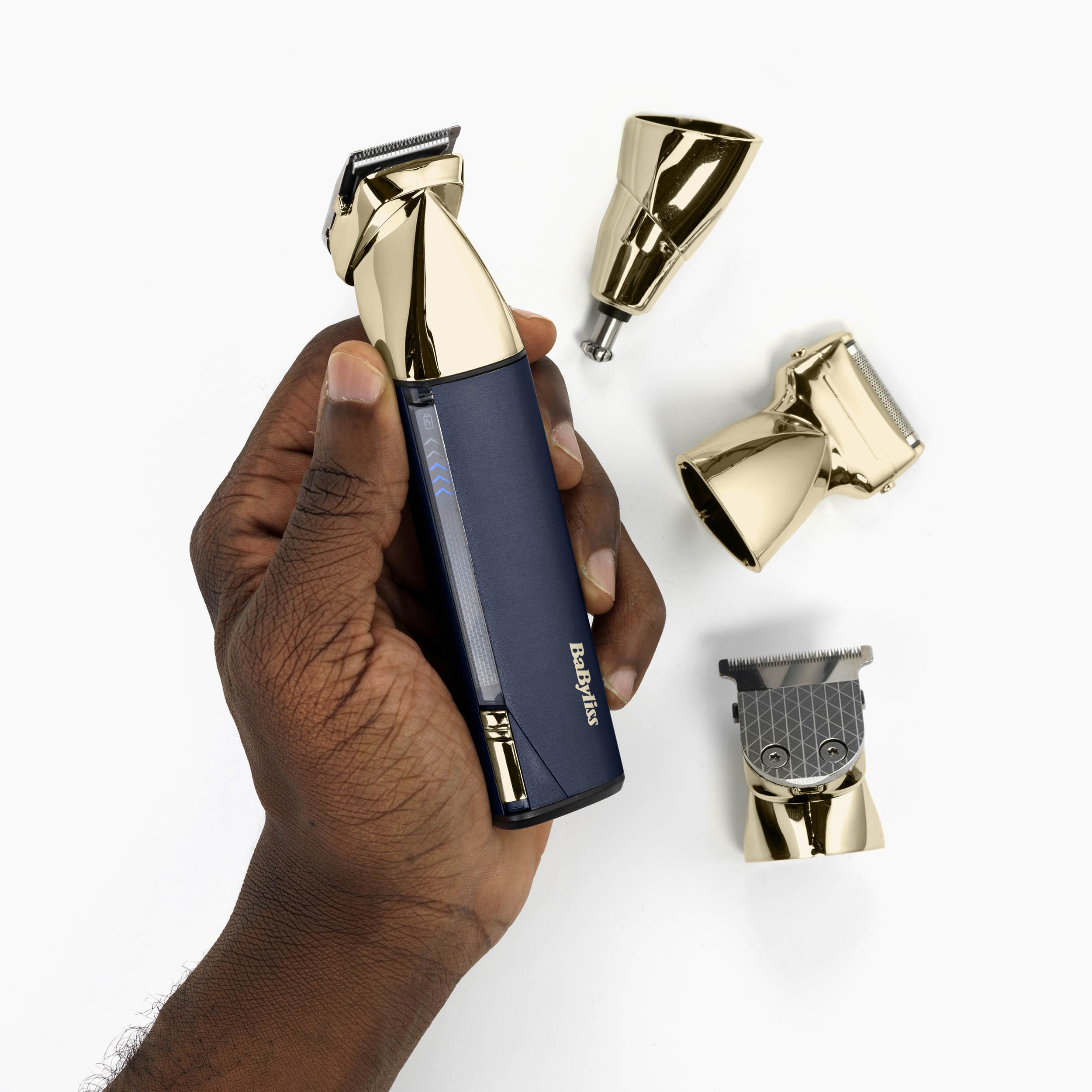Voir la diapositive 5 : BABYLISS Tondeuse multifonction MT992E - Bleu