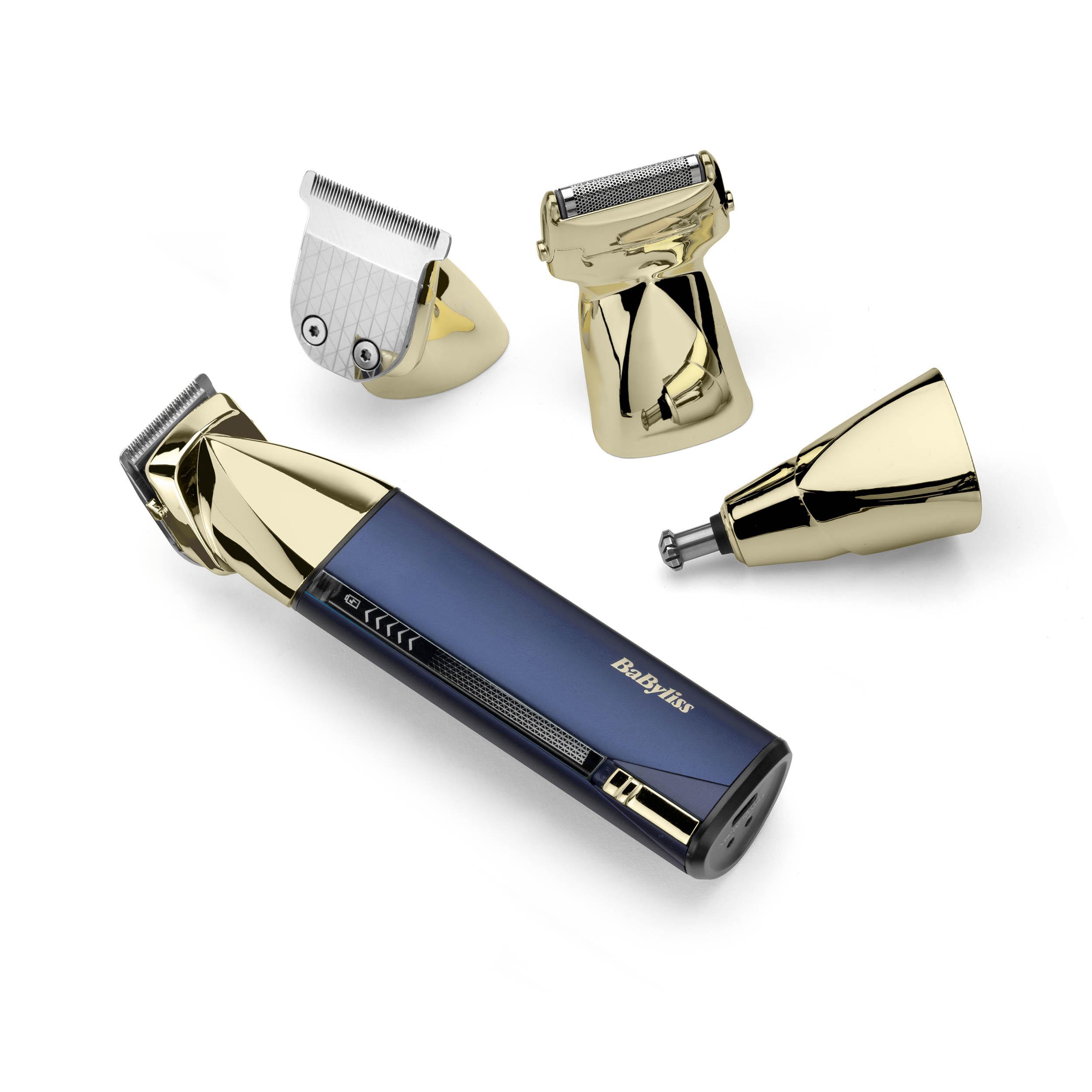 Voir la diapositive 10 : BABYLISS Tondeuse multifonction MT992E - Bleu
