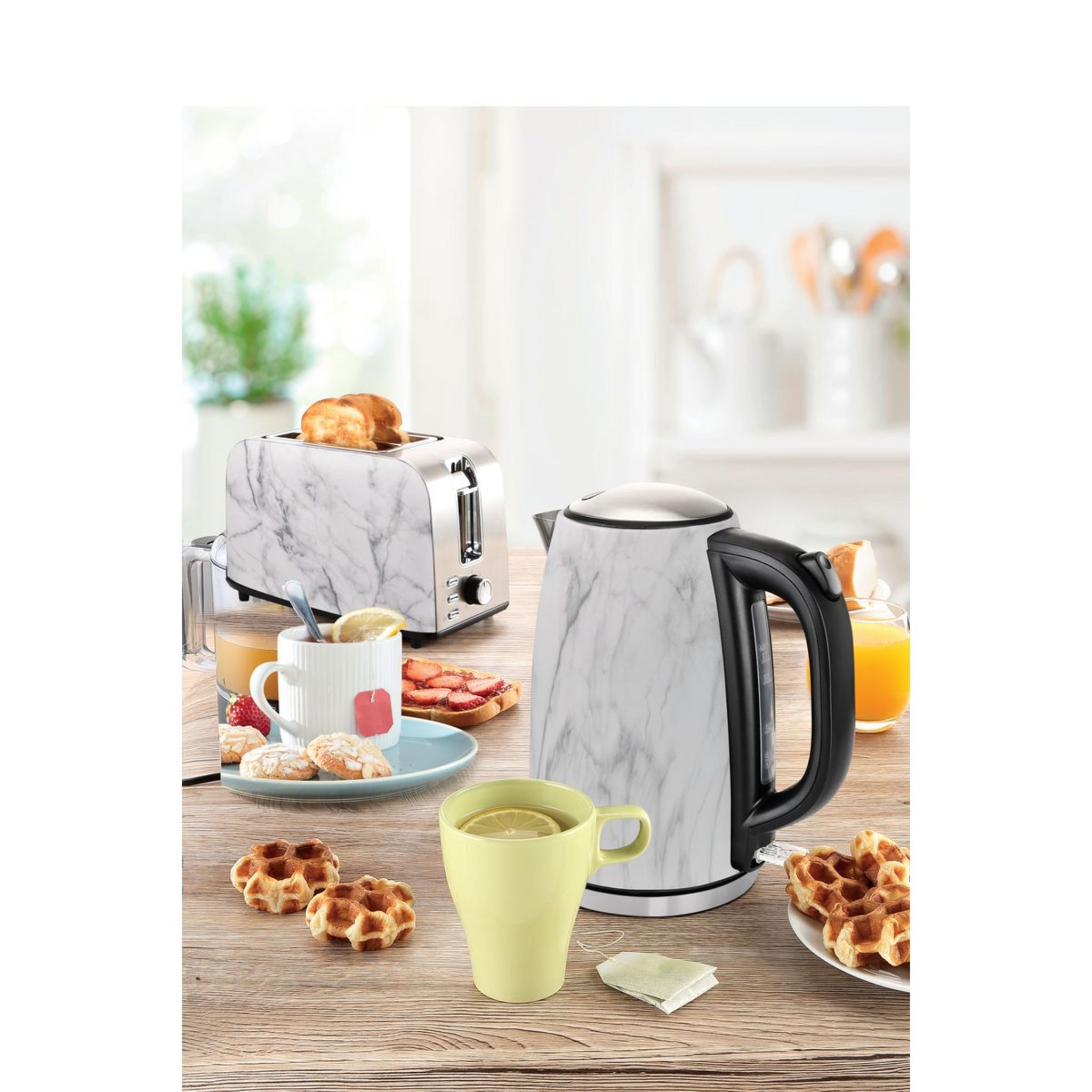 Voir la diapositive 3 : QILIVE Bouilloire électrique Q.5058 - Marbre