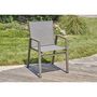 Voir la diapositive 6 : DCB GARDEN Salon de jardin - 6 places - Aluminium - Quartz - FLORIDE