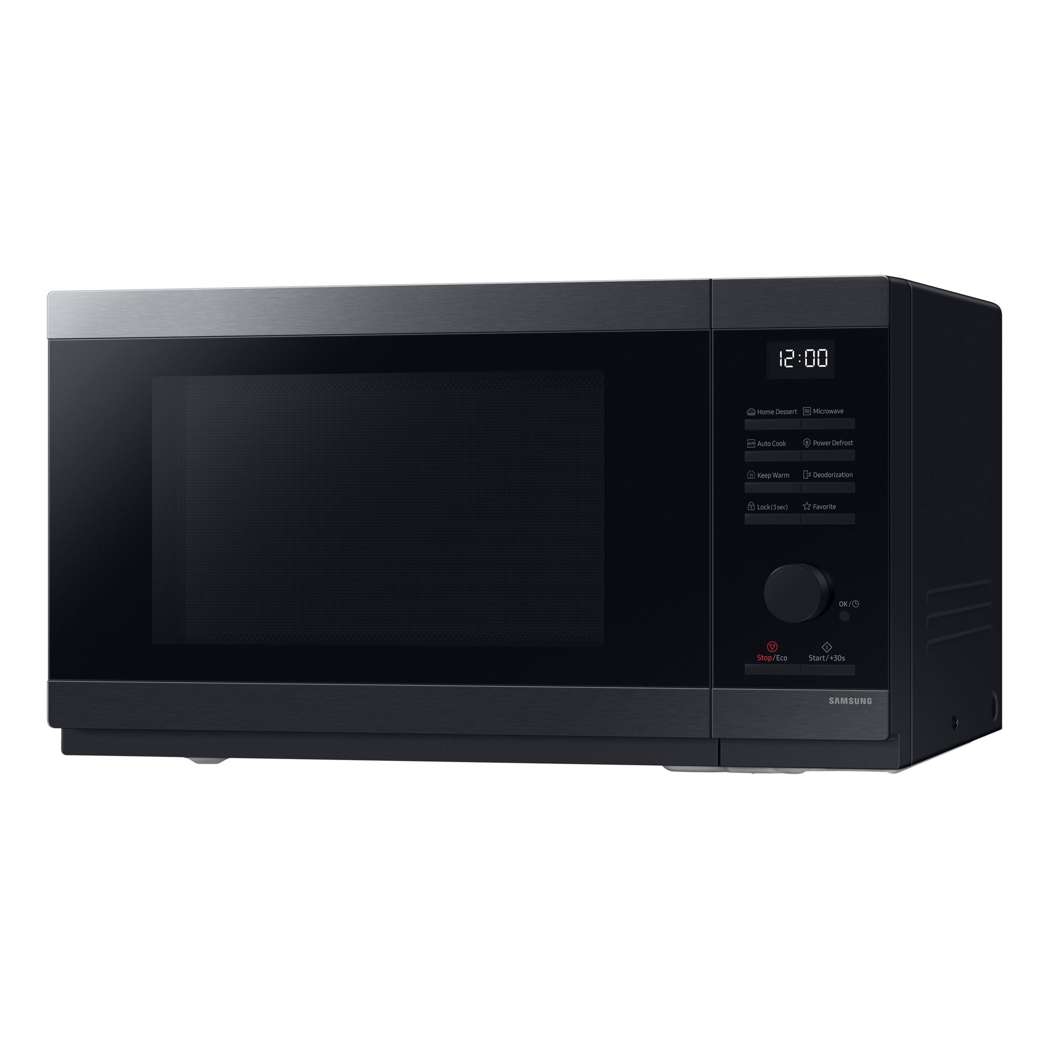 Voir la diapositive 2 : SAMSUNG Micro-ondes monofonction MS32DG4504AGE1 - 1000 W - Capacité 32 L - Noir