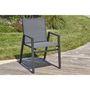 Voir la diapositive 6 : DCB GARDEN Salon de jardin - 6 places - Aluminium - Anthracite - FLORIDE