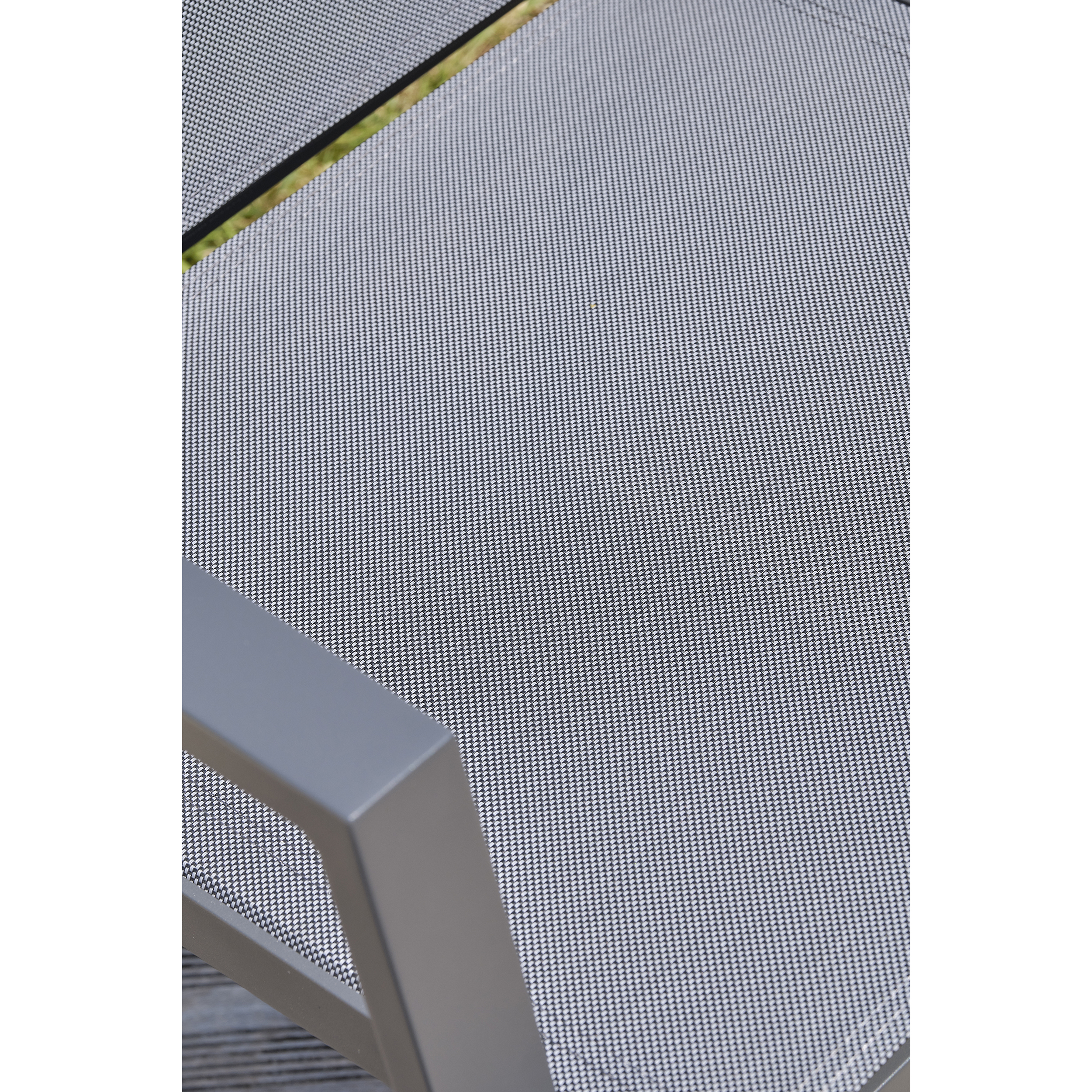 Voir la diapositive 8 : DCB GARDEN Salon de jardin - 6 places - Aluminium - Anthracite - FLORIDE
