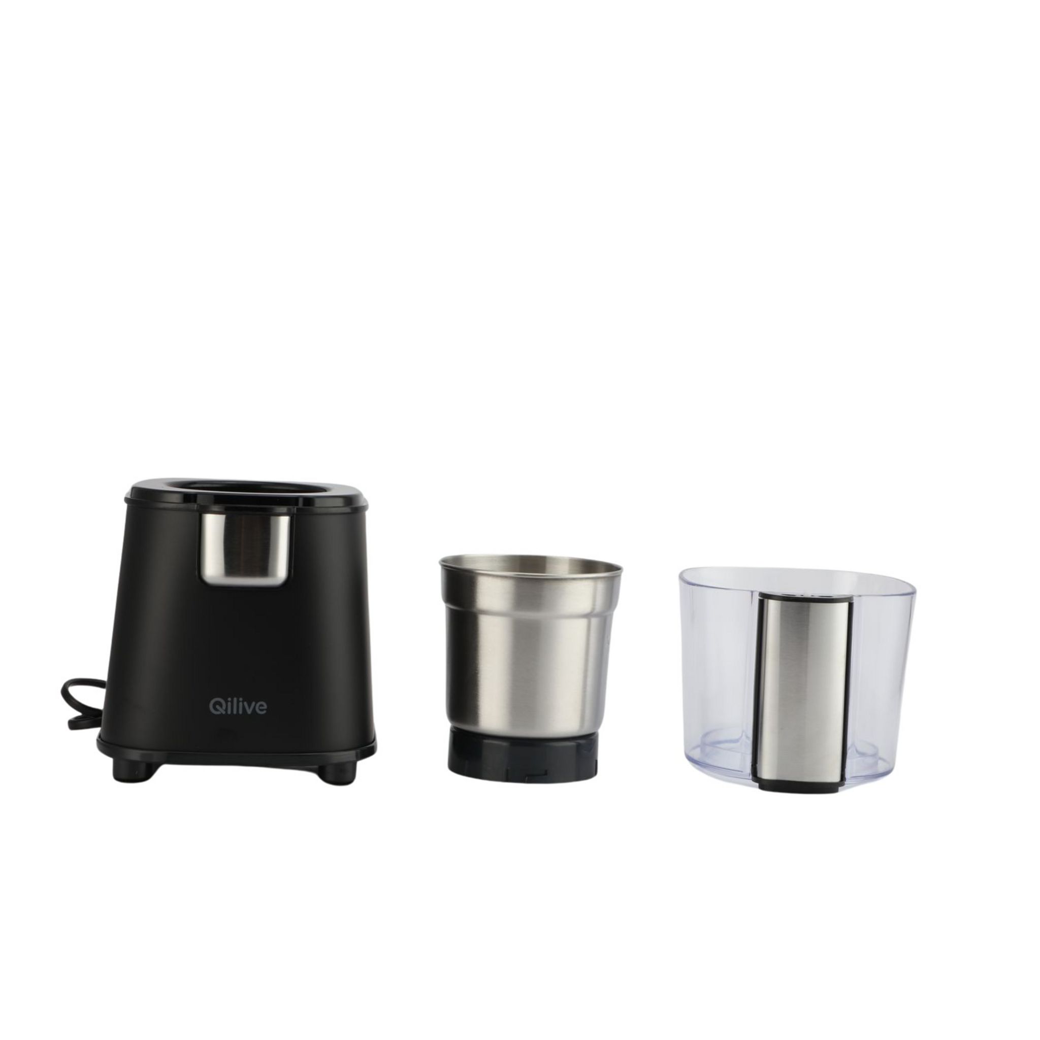 Voir la diapositive 4 : QILIVE Moulin à café Q.5321 - Noir